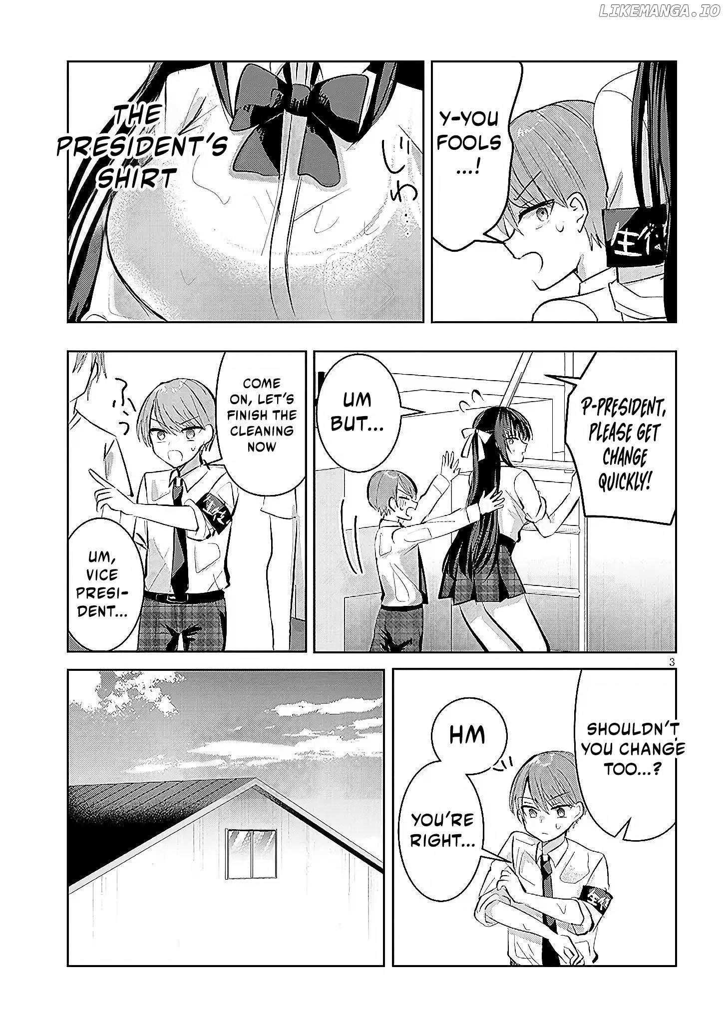 Kotowarenai Kaichou wa Tomoe-kun ni Dake shite Agetai Chapter 6 - page 4