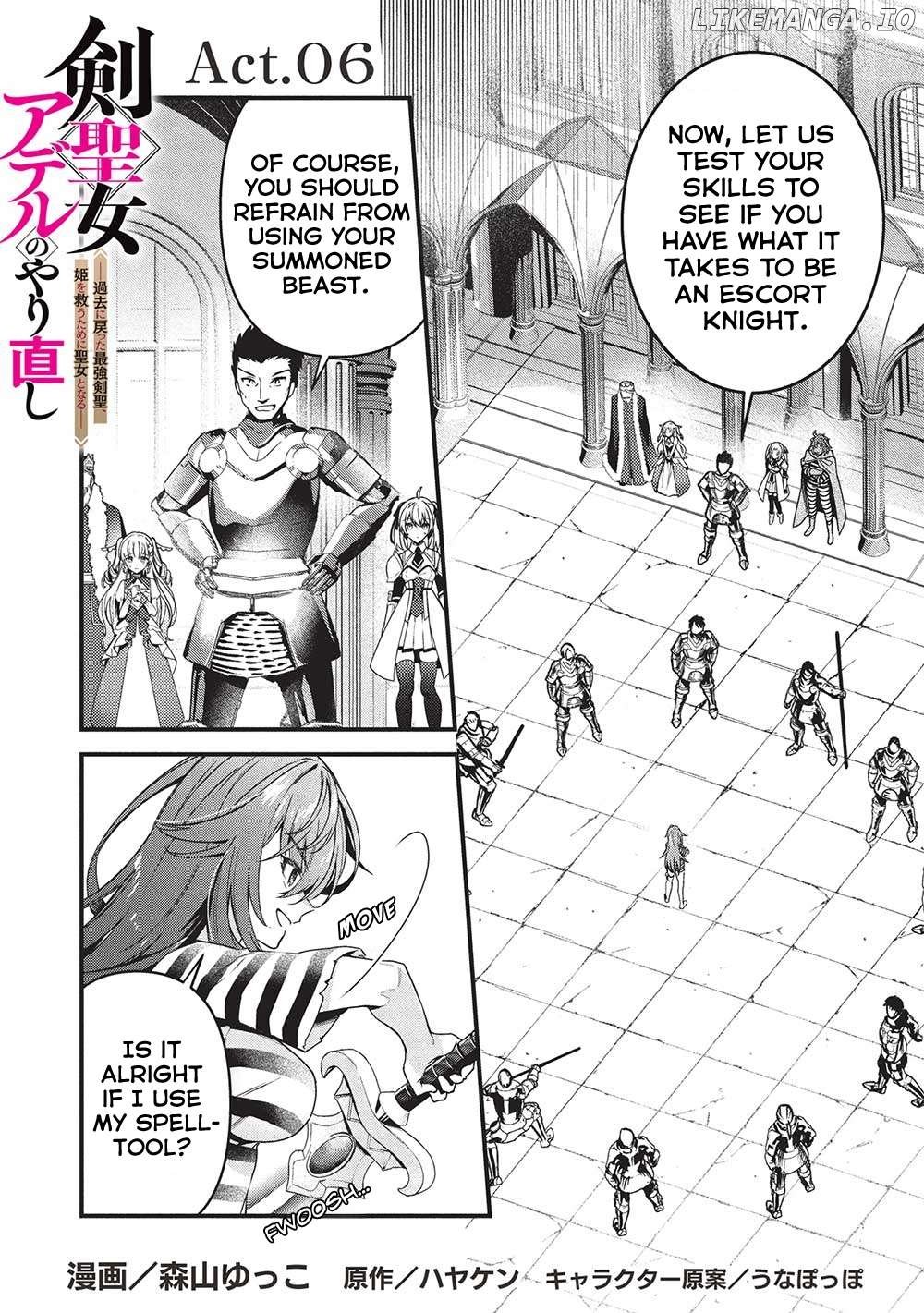 Kenseijo Adel no Yarinaoshi Chapter 6 - page 2