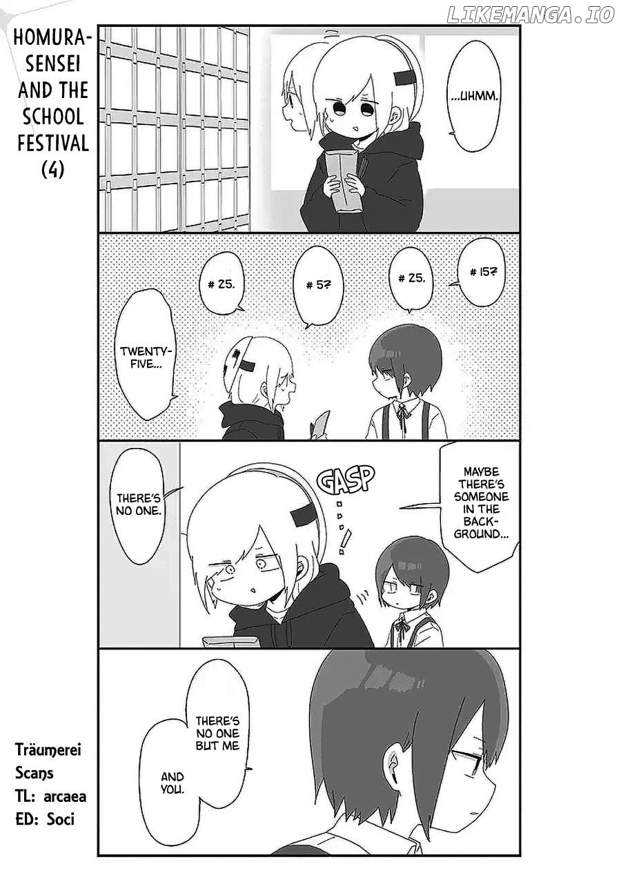 Homura Sensei Is Probably Unpopular Chapter 54 - page 1