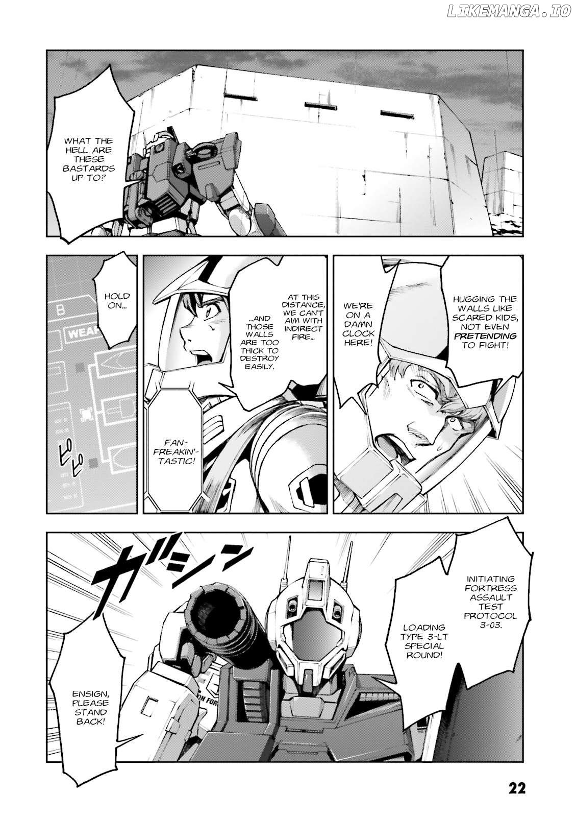 Kidou Sensei Gundam Gaiden - The Blue Destiny (TAICHI You) Chapter 16 - page 21