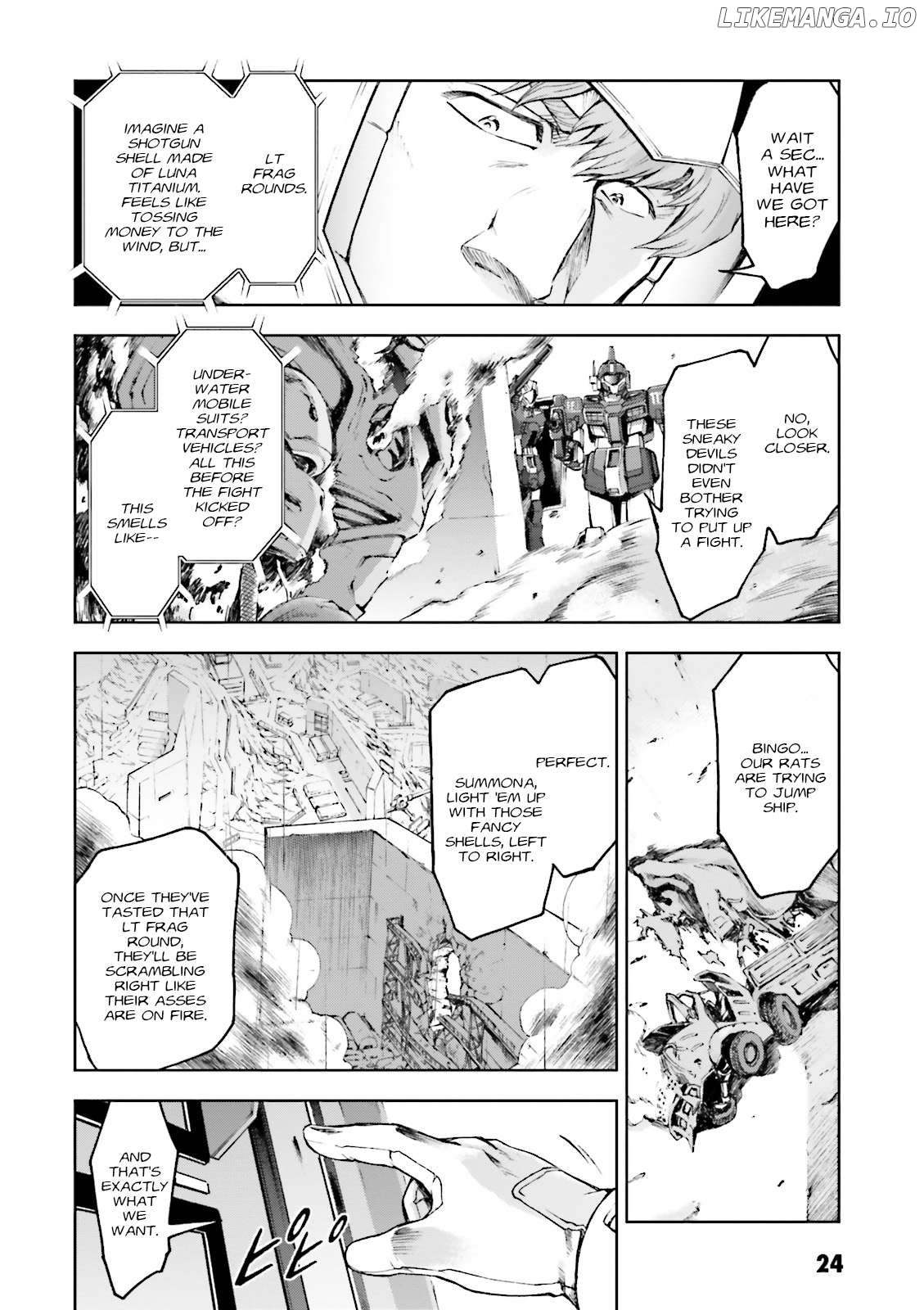 Kidou Sensei Gundam Gaiden - The Blue Destiny (TAICHI You) Chapter 16 - page 23