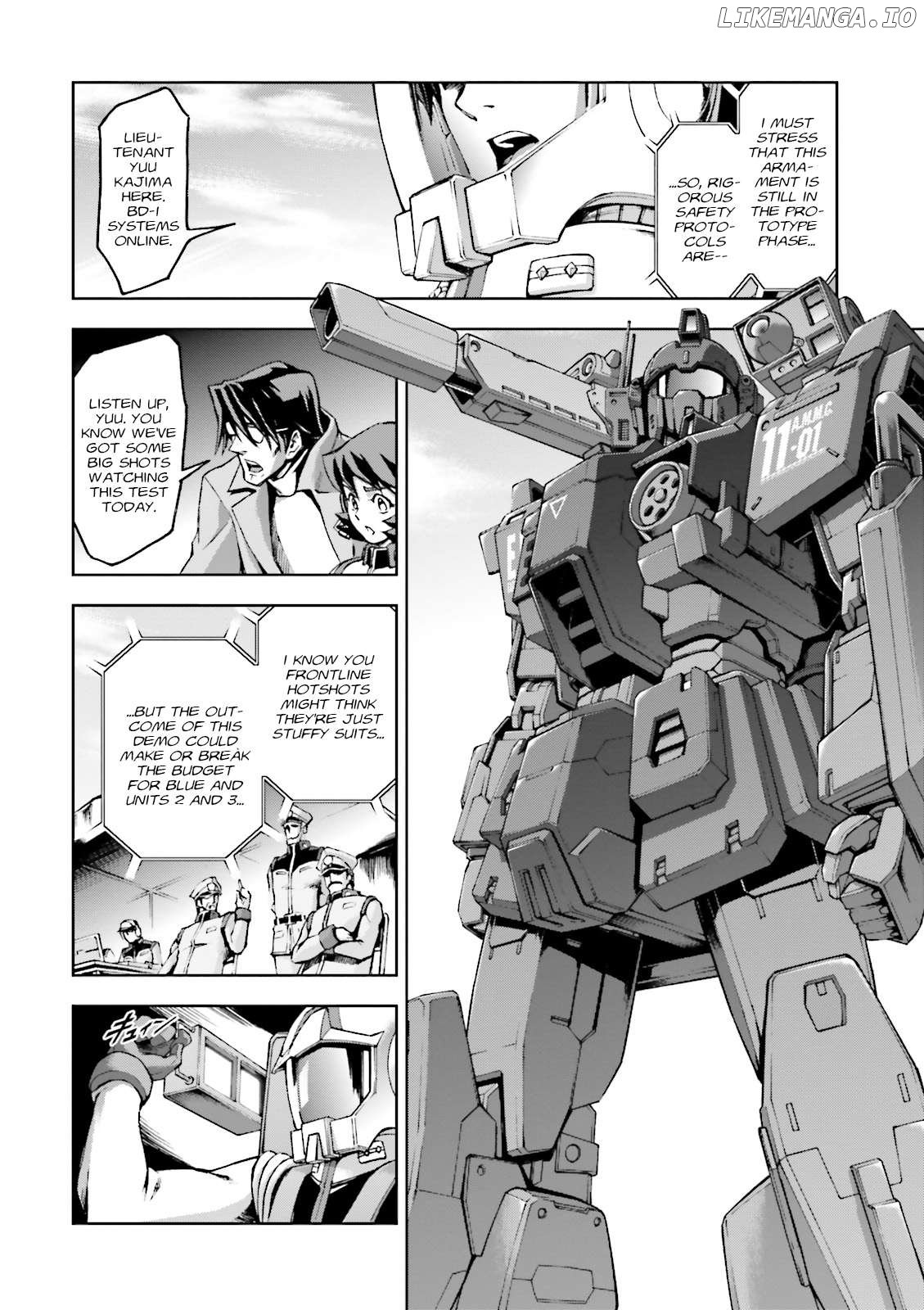 Kidou Sensei Gundam Gaiden - The Blue Destiny (TAICHI You) Chapter 19 - page 24