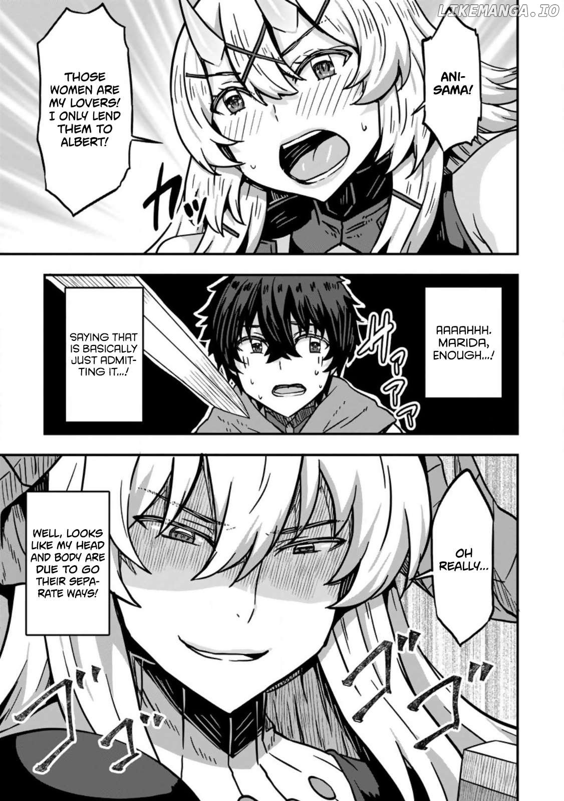 Isekai Saikyou no Yome desu ga, Yoru no Tatakai wa Ore no Hou ga Tsuyoi You desu ~Chiryaku o Ikashite Nariagaru Harem Senki~ Chapter 8 - page 15