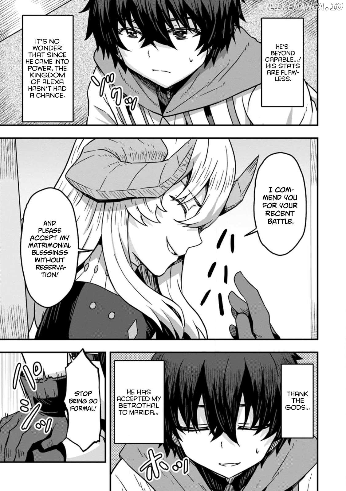 Isekai Saikyou no Yome desu ga, Yoru no Tatakai wa Ore no Hou ga Tsuyoi You desu ~Chiryaku o Ikashite Nariagaru Harem Senki~ Chapter 8 - page 5