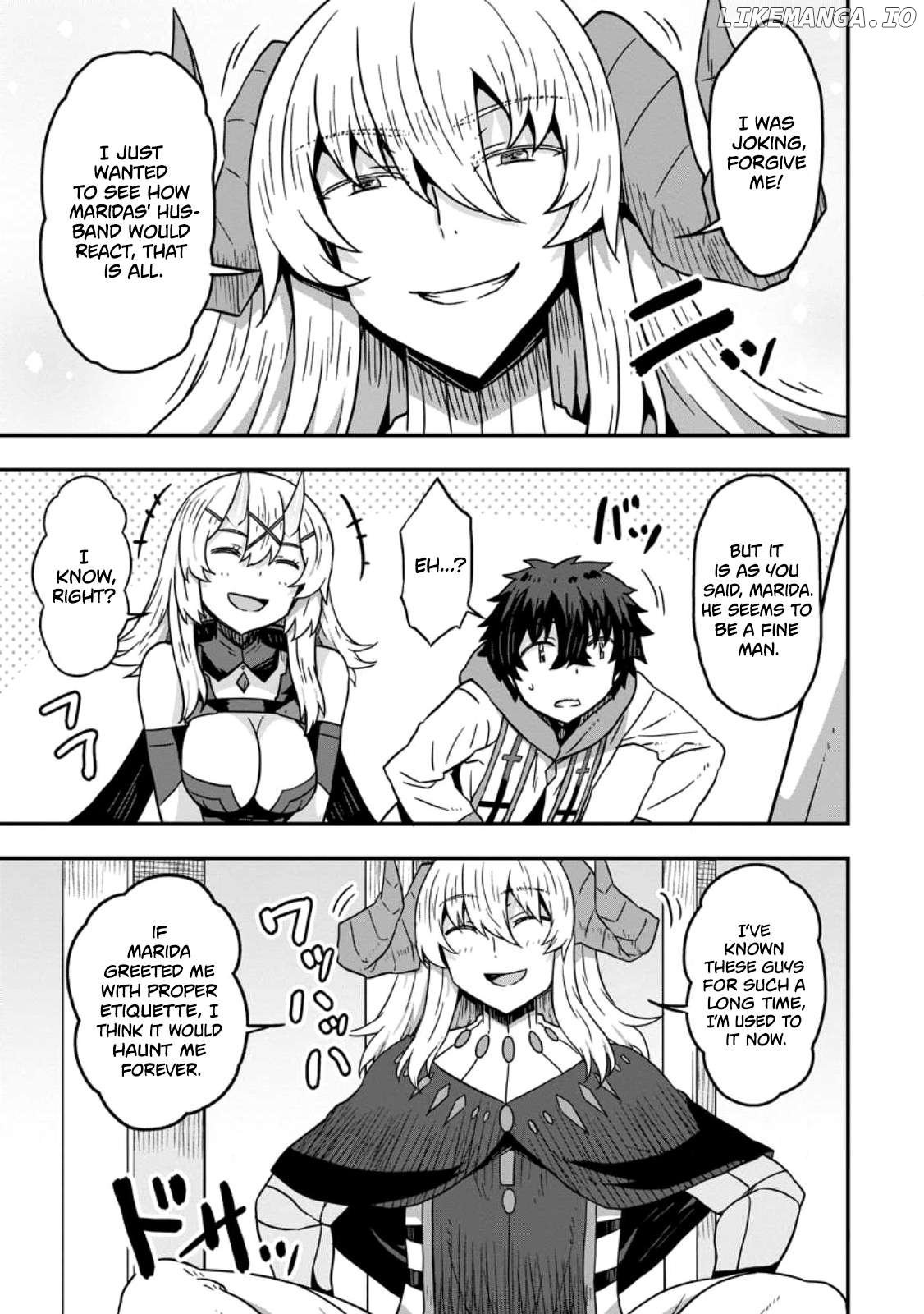 Isekai Saikyou no Yome desu ga, Yoru no Tatakai wa Ore no Hou ga Tsuyoi You desu ~Chiryaku o Ikashite Nariagaru Harem Senki~ Chapter 8 - page 9