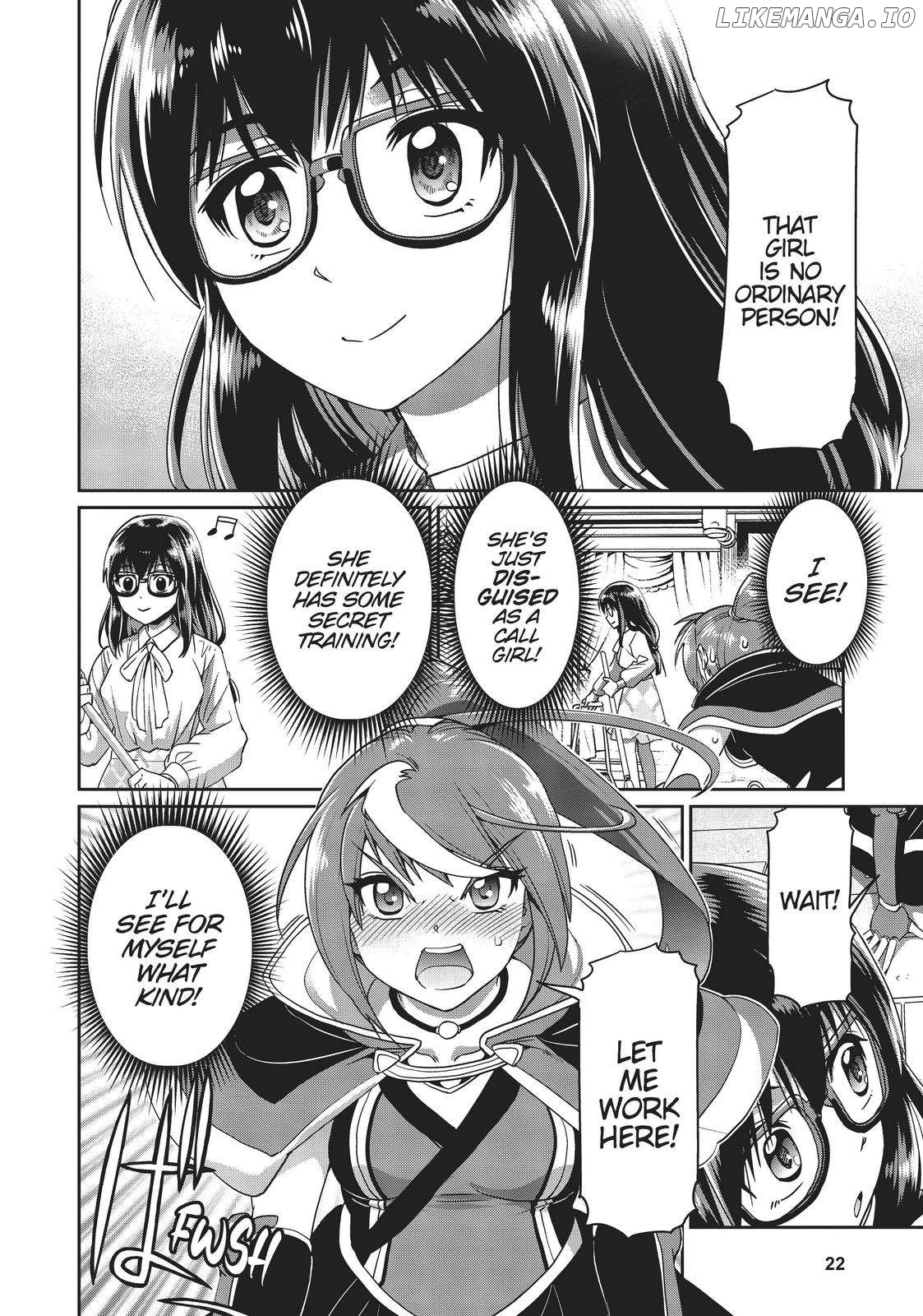 Isekai Demo Fuuzoku Jou Yatte Mita Chapter 48 - page 23