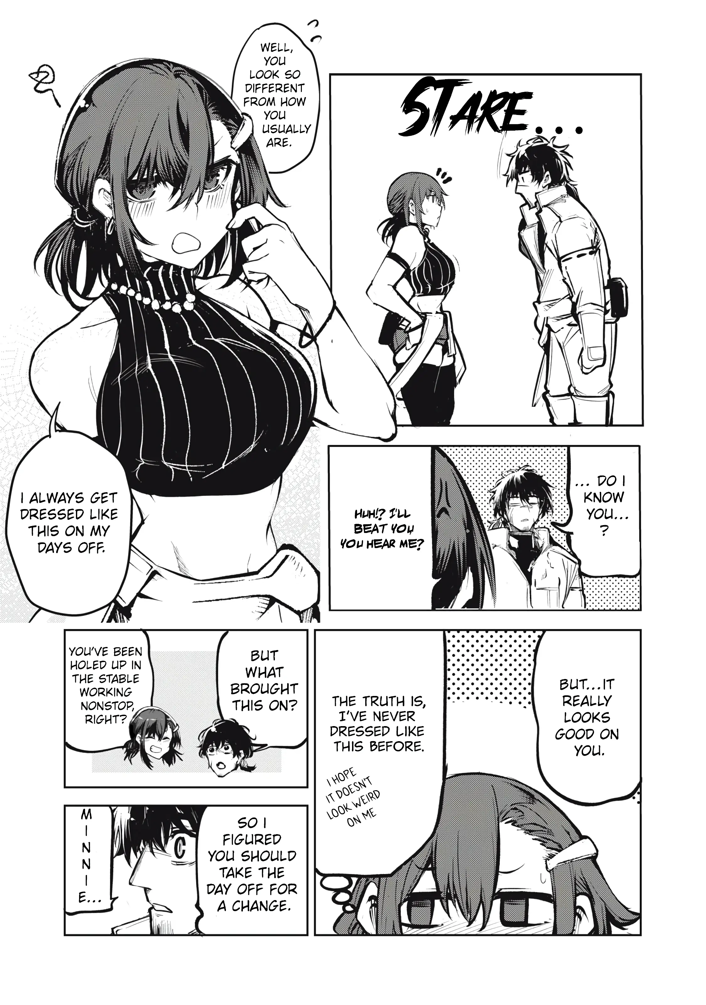 Kuni wo Owareta Ryuushi-san, Hirowareta Ringoku de Ukkari Musou shite Shimau. Chapter 4 - page 8