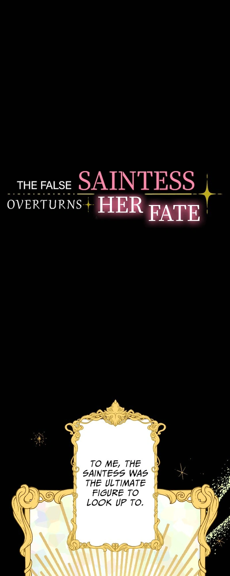 The False Saintess Overturns Her Fate Chapter 23 - page 1