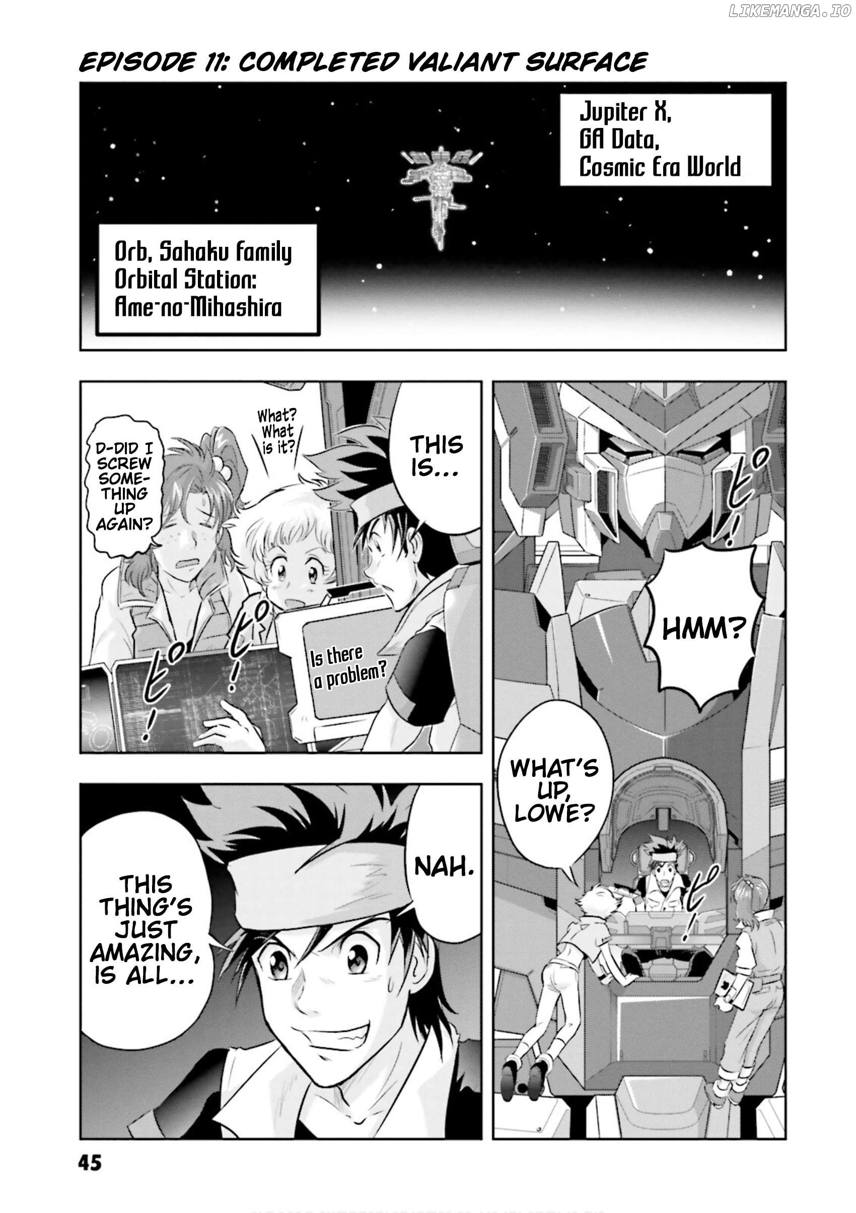 GUNDAM EXA VS Chapter 11 - page 1