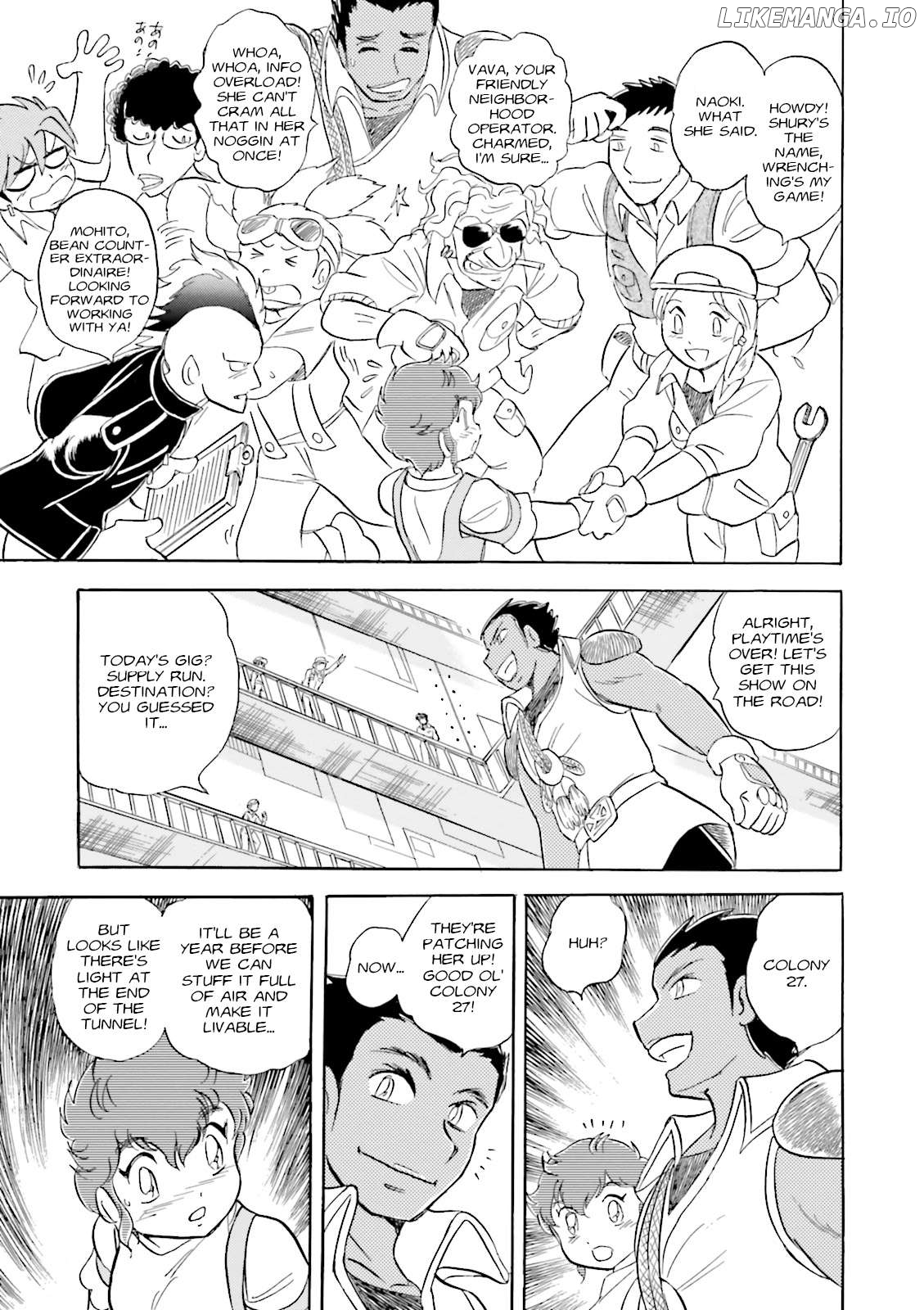 Mobile Suit Crossbone Gundam - Dust Chapter 3 - page 11