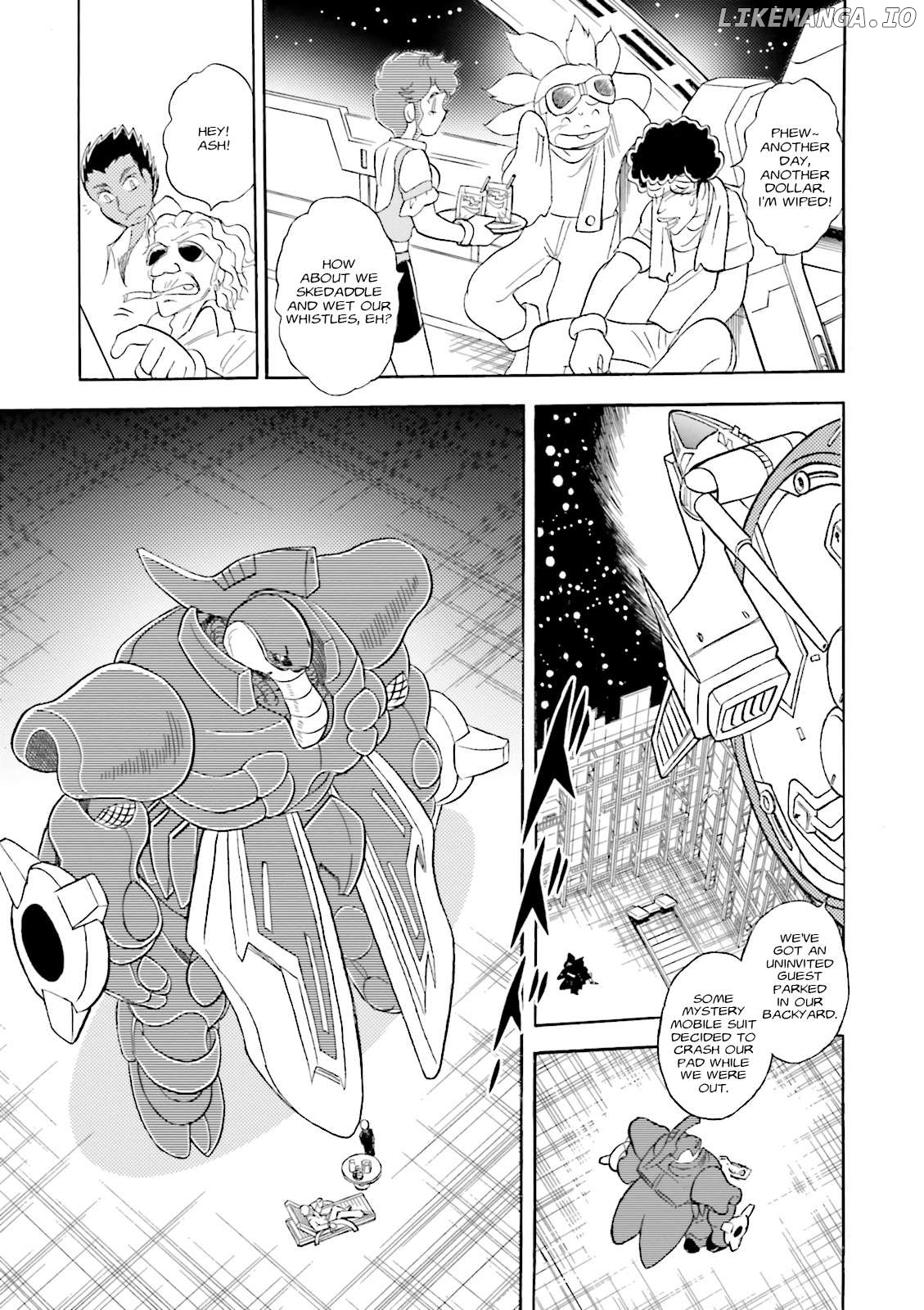 Mobile Suit Crossbone Gundam - Dust Chapter 3 - page 21