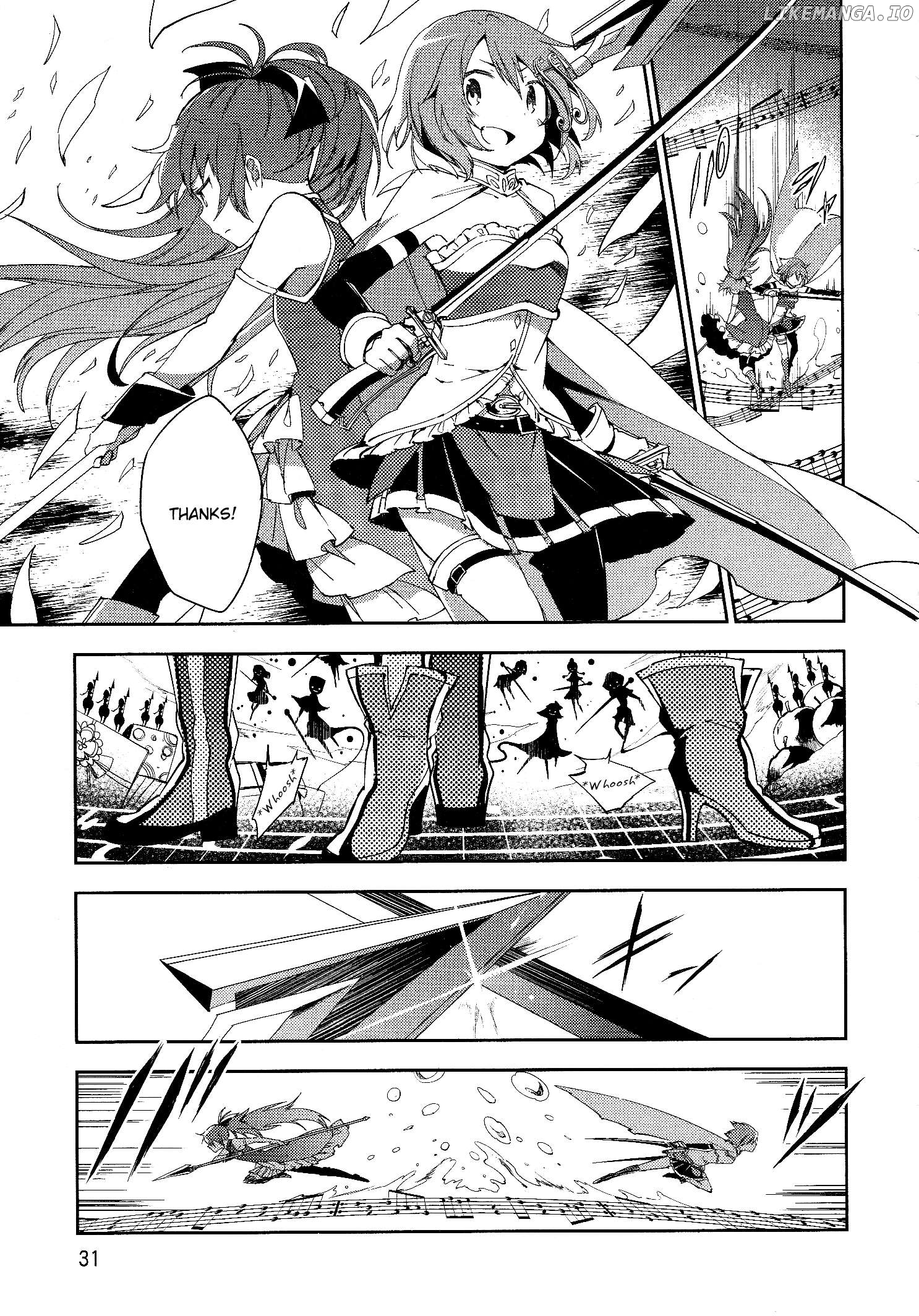 Gekijouban Madoka☆Magica: "Shinpen" Hangyaku no Monogatari Chapter 7 - page 31