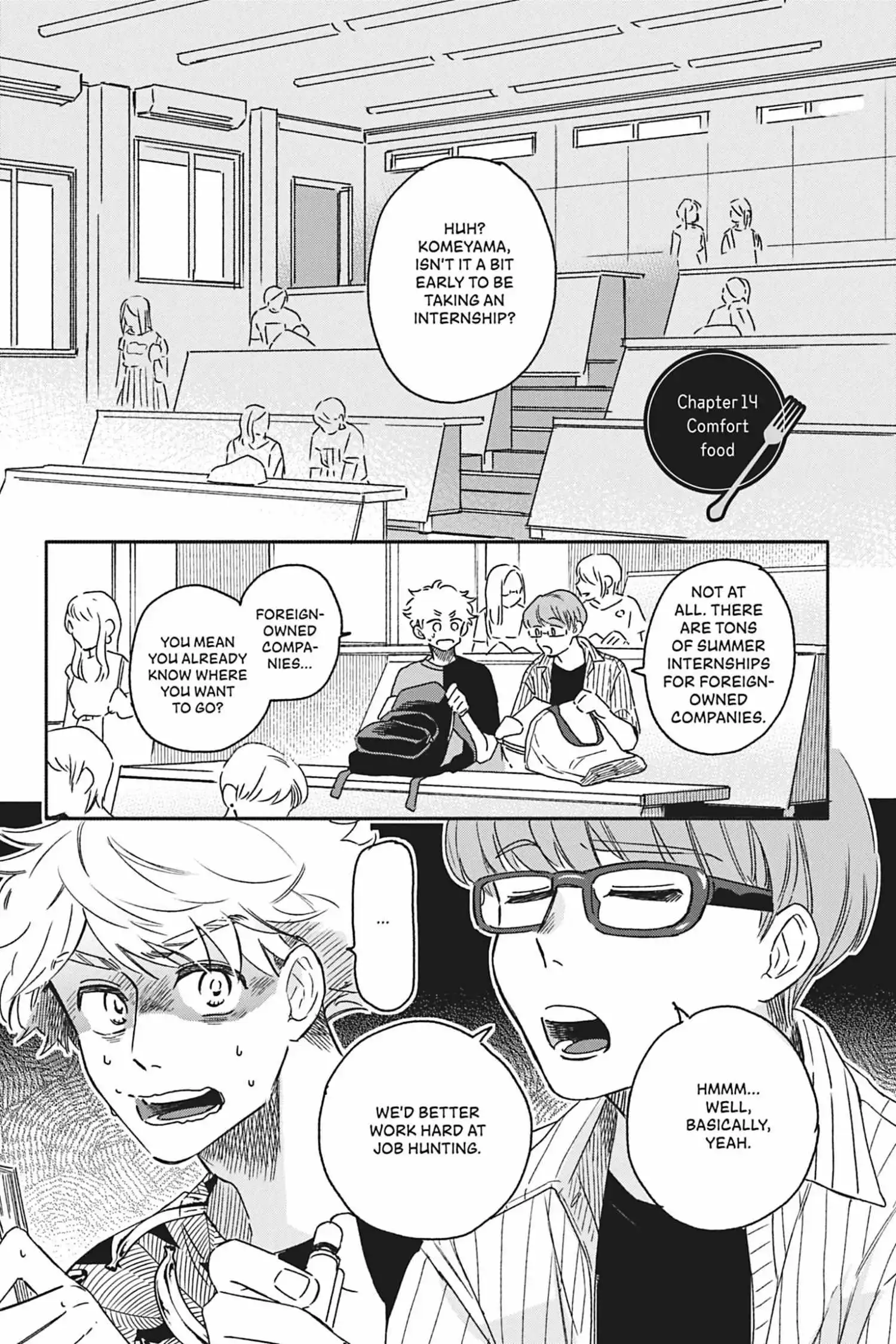 Let's Eat Together, Aki & Haru chapter 14 - page 1