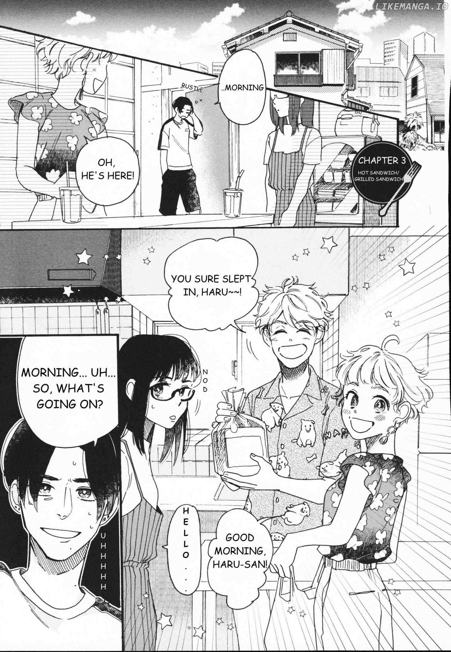 Let's Eat Together, Aki & Haru chapter 3 - page 1