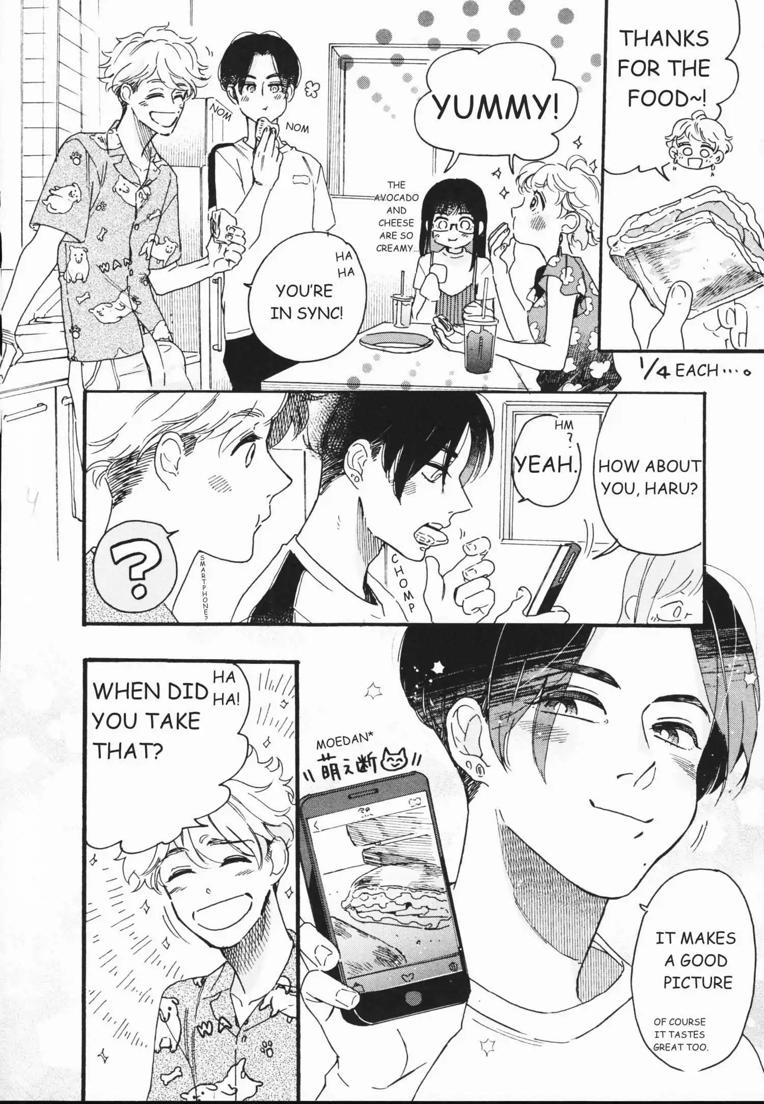 Let's Eat Together, Aki & Haru chapter 3 - page 4