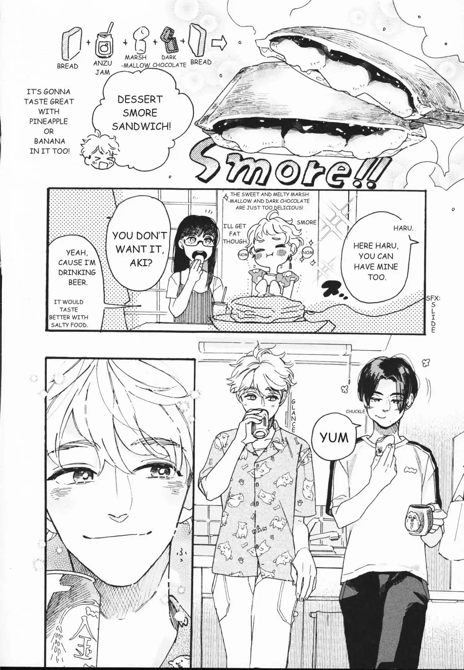 Let's Eat Together, Aki & Haru chapter 3 - page 6