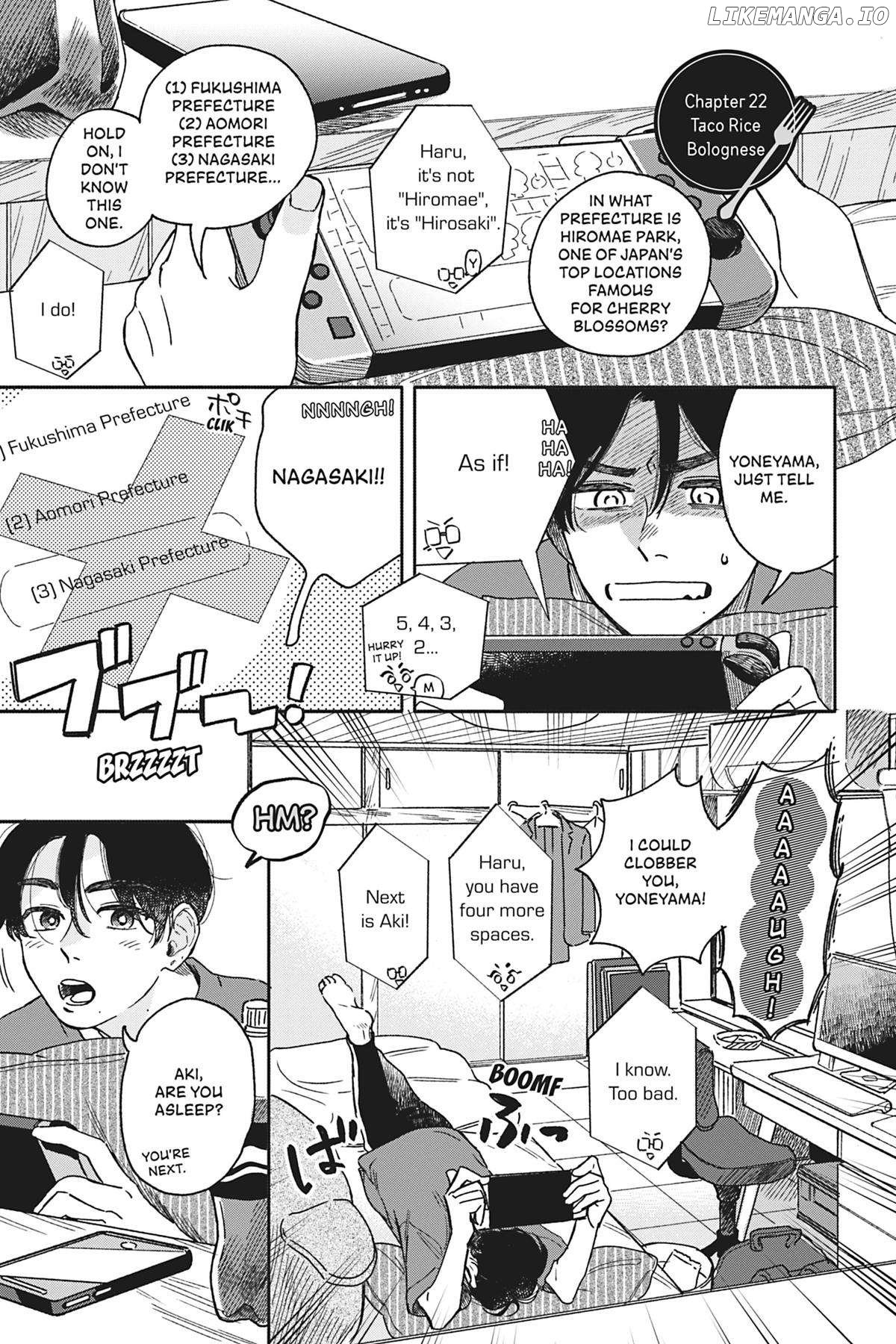 Let's Eat Together, Aki & Haru Chapter 22 - page 1