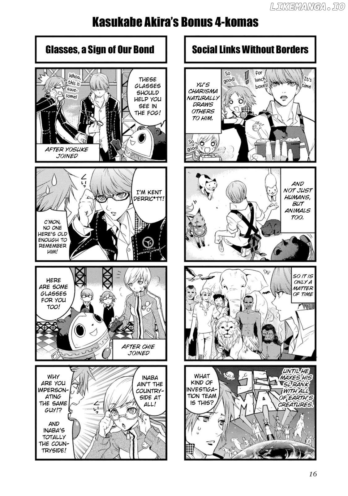 Persona 4 Dengeki Comic Anthology Chapter 1 - page 10