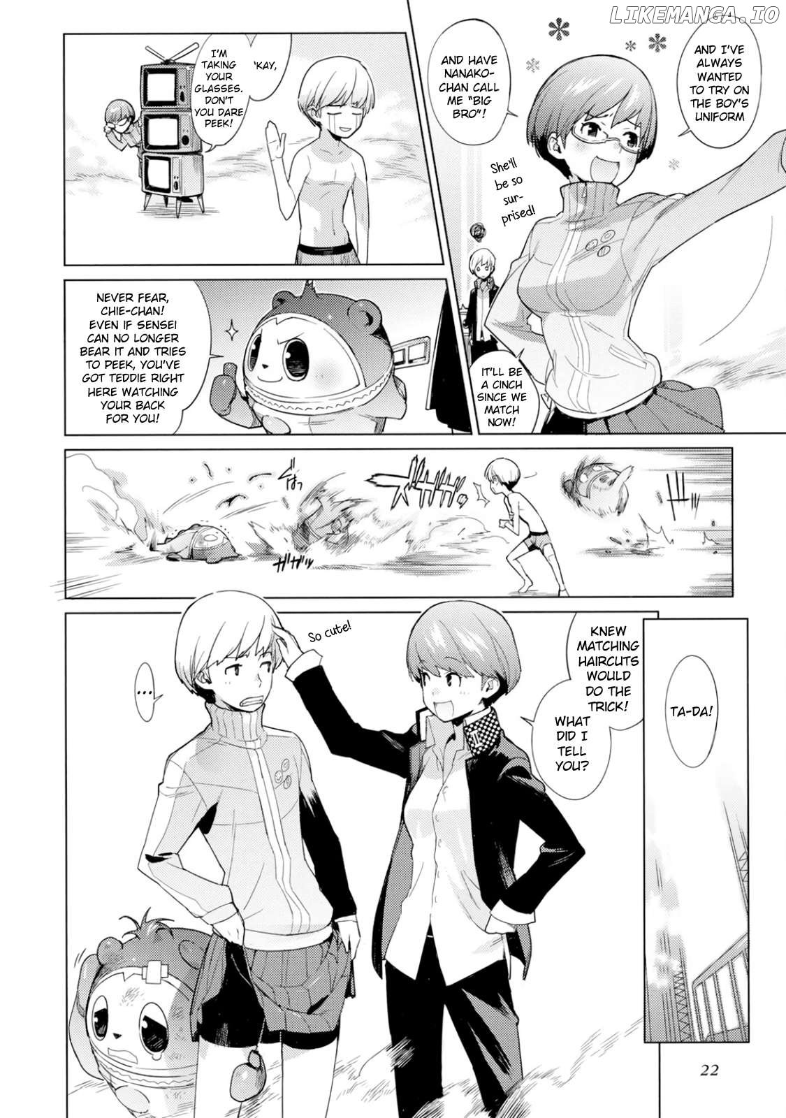 Persona 4 Dengeki Comic Anthology Chapter 2 - page 6