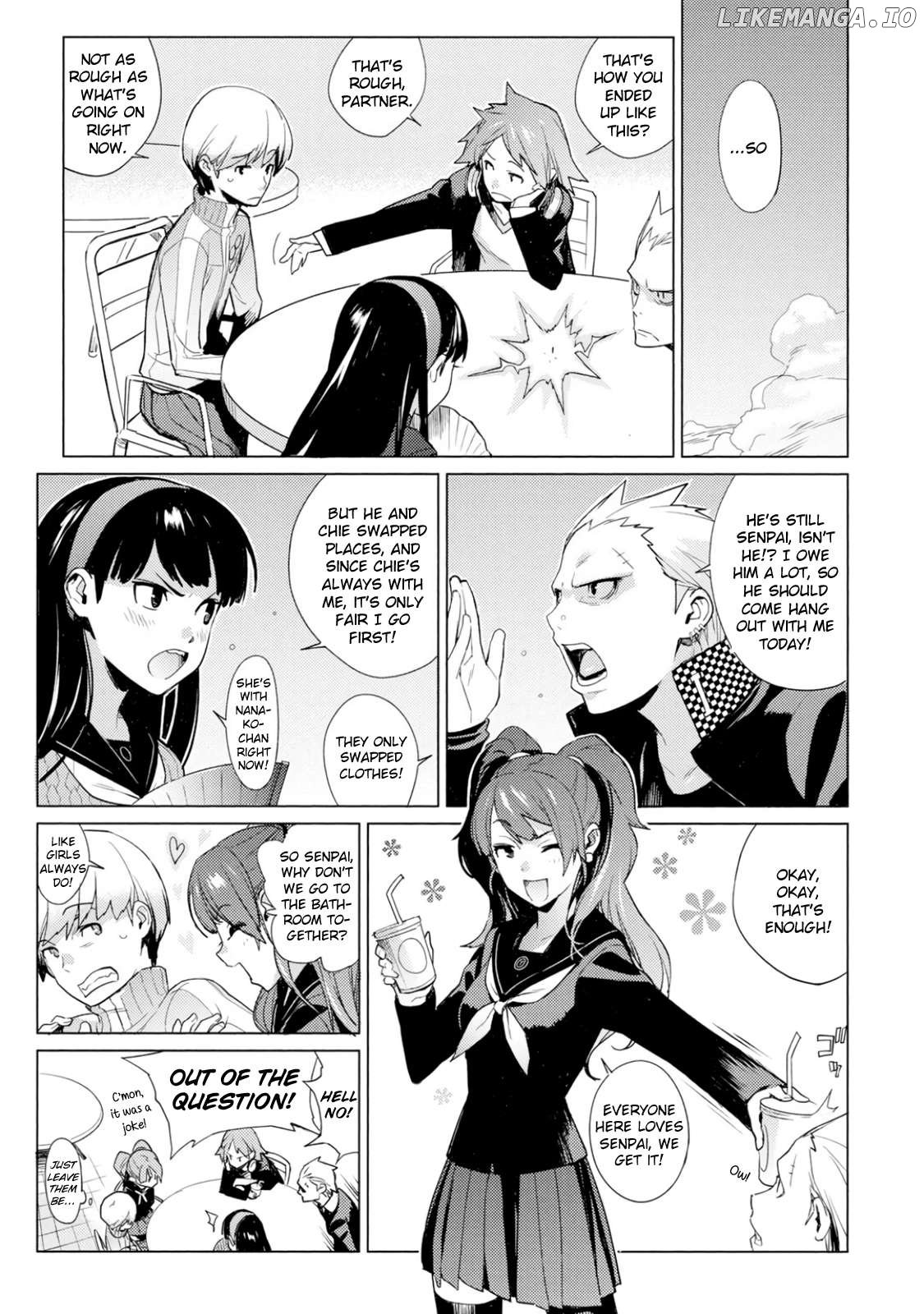 Persona 4 Dengeki Comic Anthology Chapter 2 - page 7