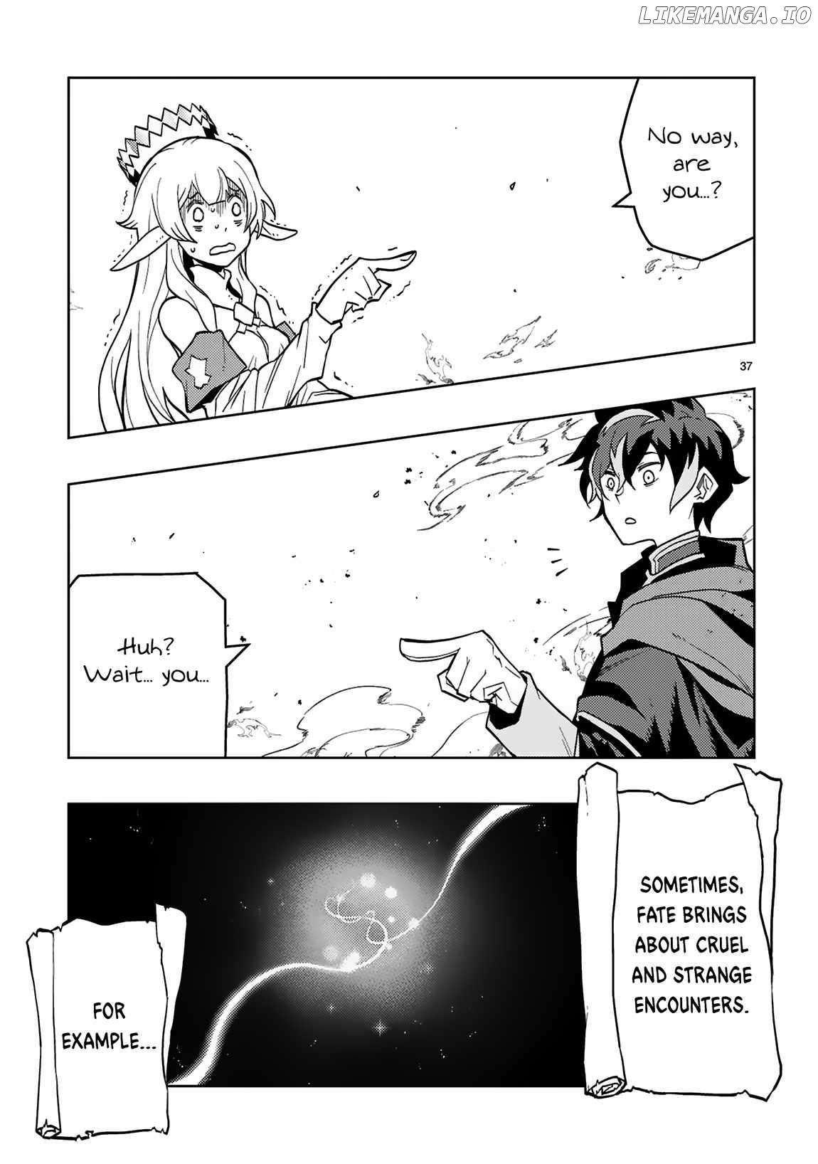 Shokei Sareta Saikyou no Gunnyou Majutsushi, Haisenkoku no Elf Hime to Kokka Saikensu ~ Sokoku yo Jama Suru no wa Kattedaga, Sono Majutsu Tsukutta no Ore na Node Kikanai ga? ~ Chapter 0.1 - page 39