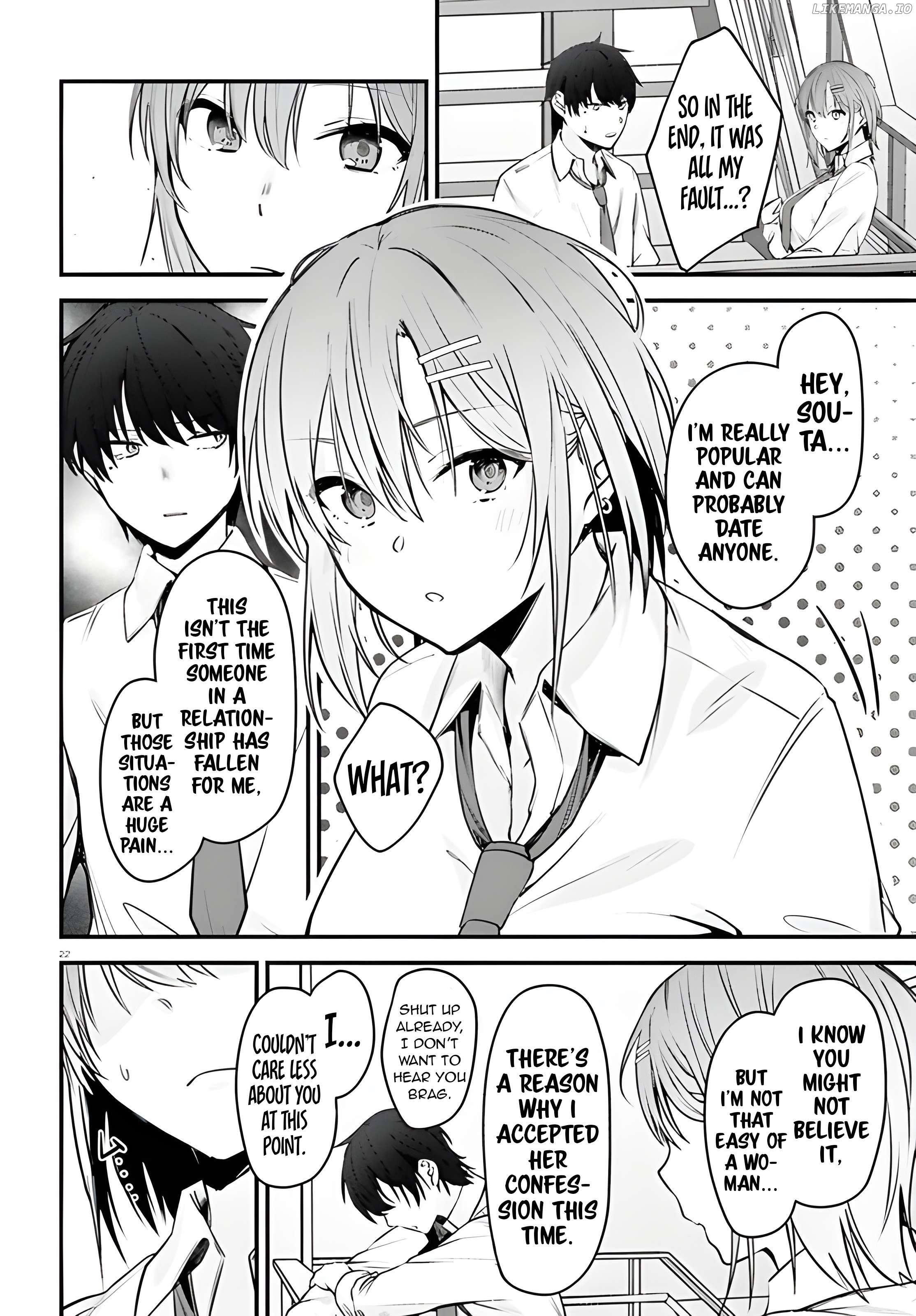 The Handsome Girl Who Stole My Girlfriend Seems to Be After Me Now Chapter 1 - page 21