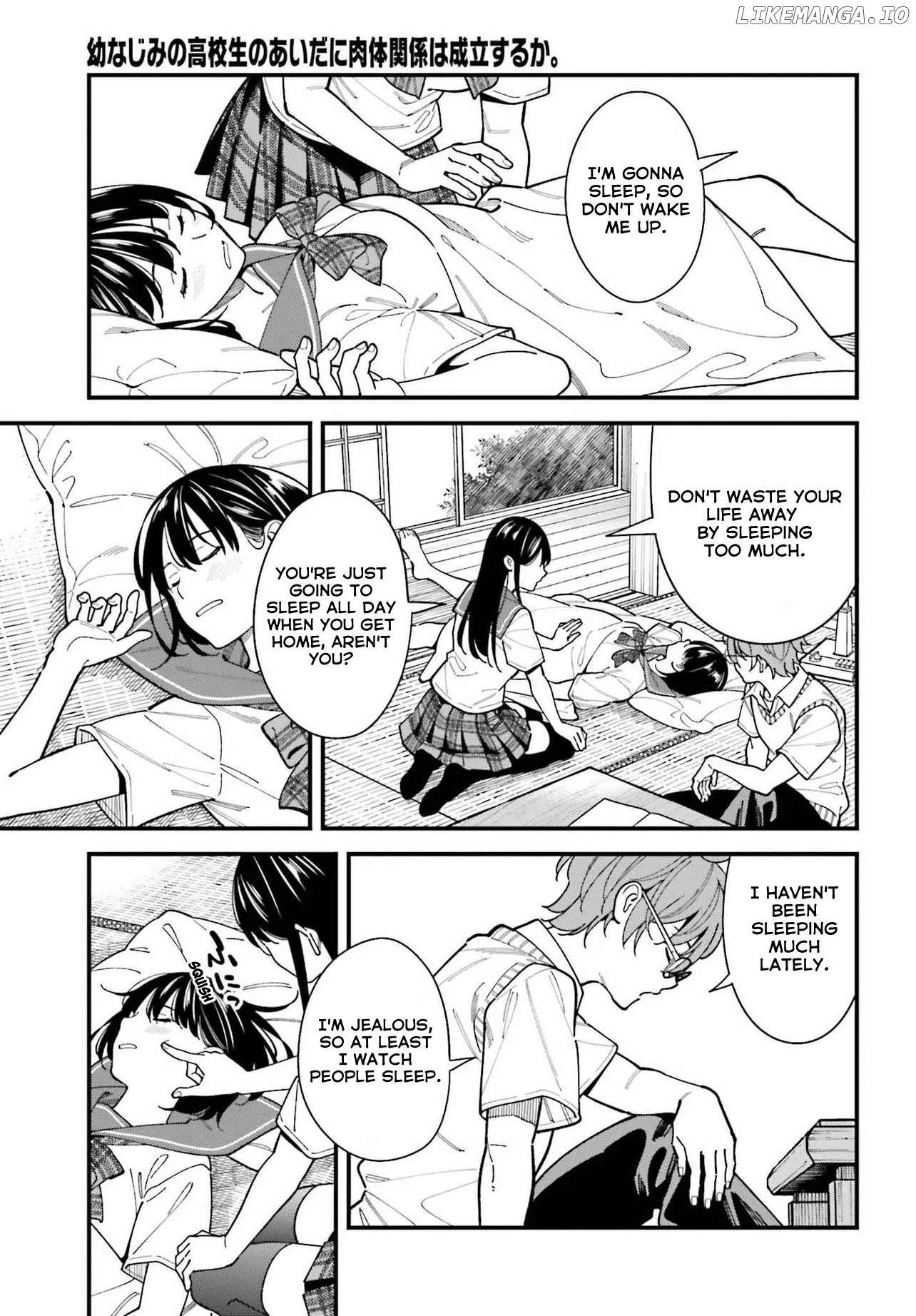 Osananajimi no Koukousei no Aida ni Nikutai Kankei wa Seiritsu suru ka. Chapter 1 - page 16