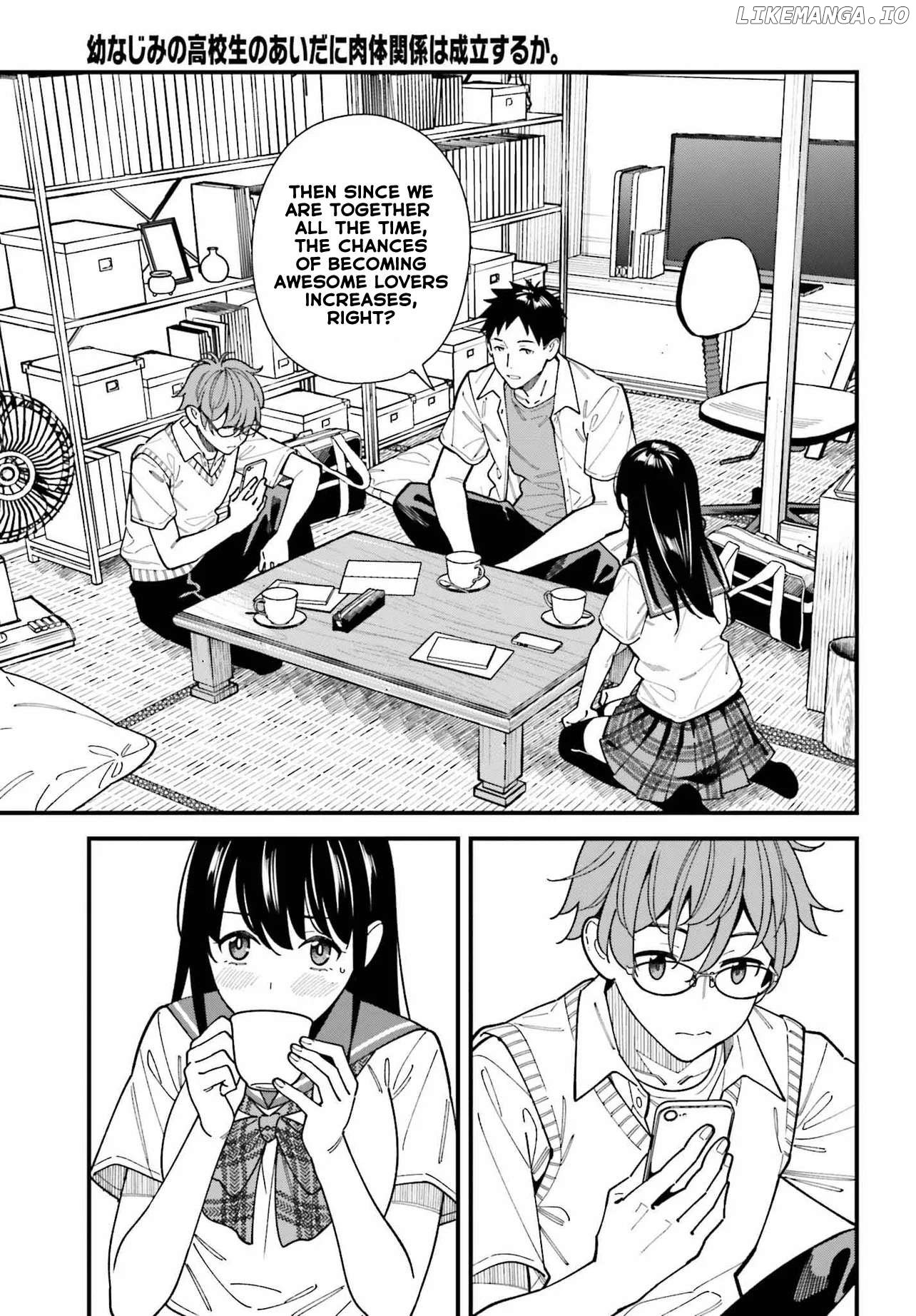 Osananajimi no Koukousei no Aida ni Nikutai Kankei wa Seiritsu suru ka. Chapter 1 - page 30