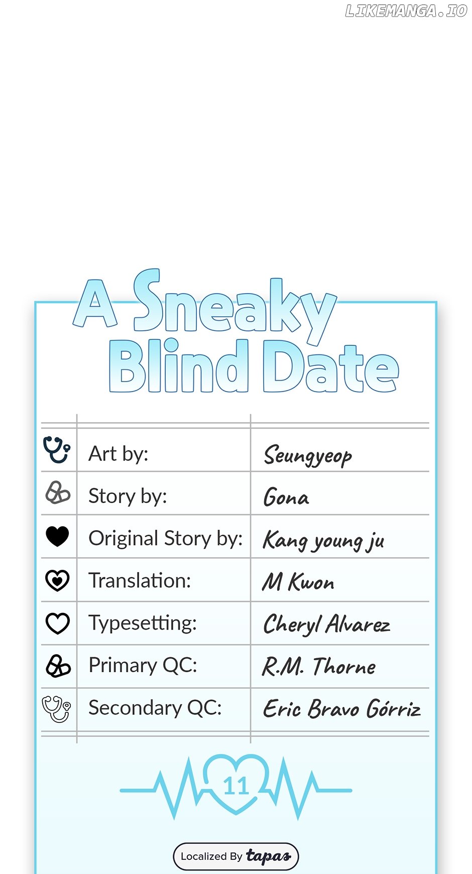 A Sneaky Blind Date [Official] Chapter 11 - page 1