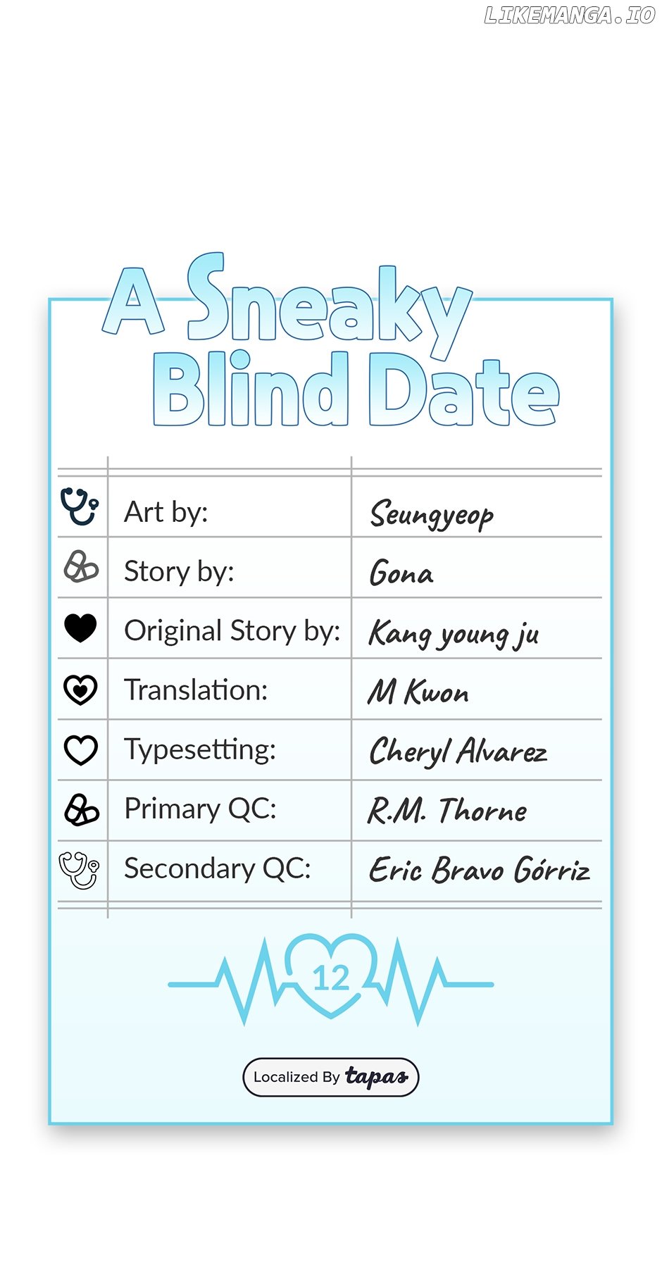 A Sneaky Blind Date [Official] Chapter 12 - page 1