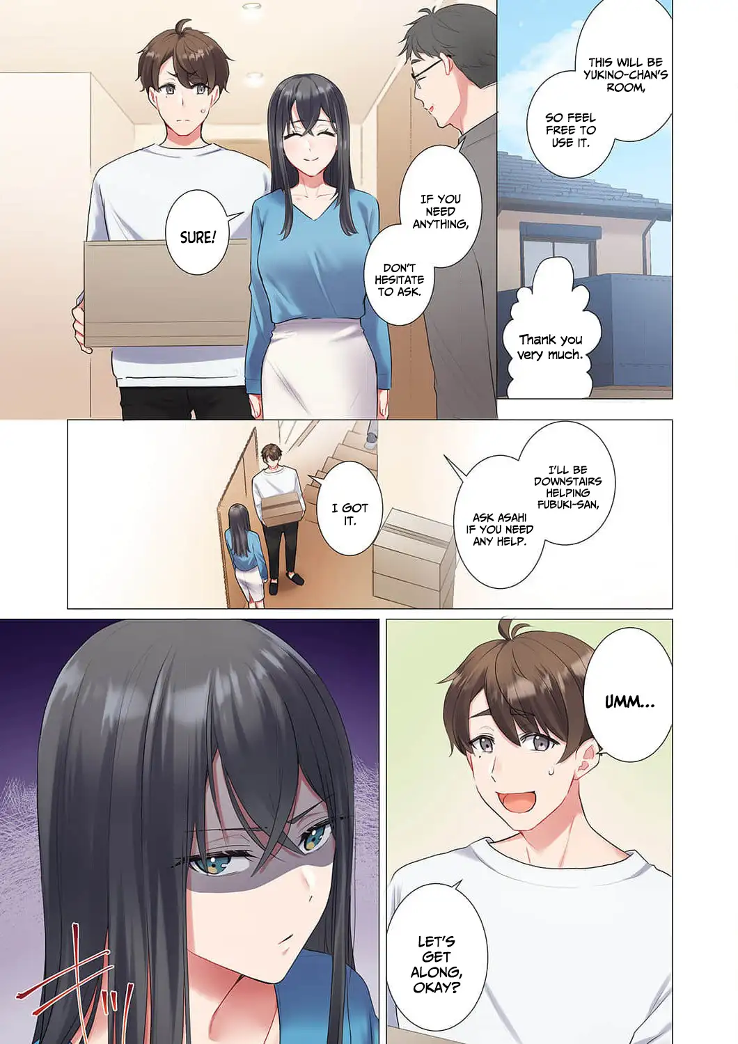 Boku to Gimai no Kakushigoto - Kazoku ni Natta Kimi no Yuuwaku Chapter 2 - page 3