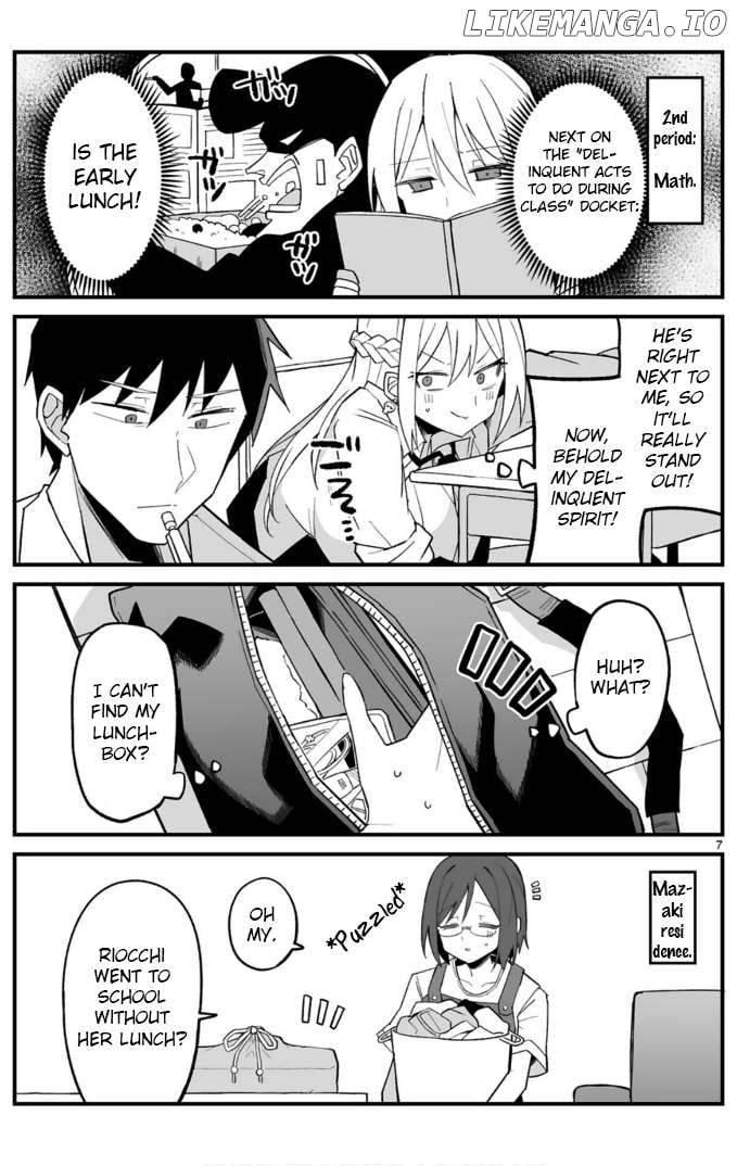 Iinchou Desu Ga Furyou Ni Naru Hodo Koi Shitemasu! Chapter 3 - page 7