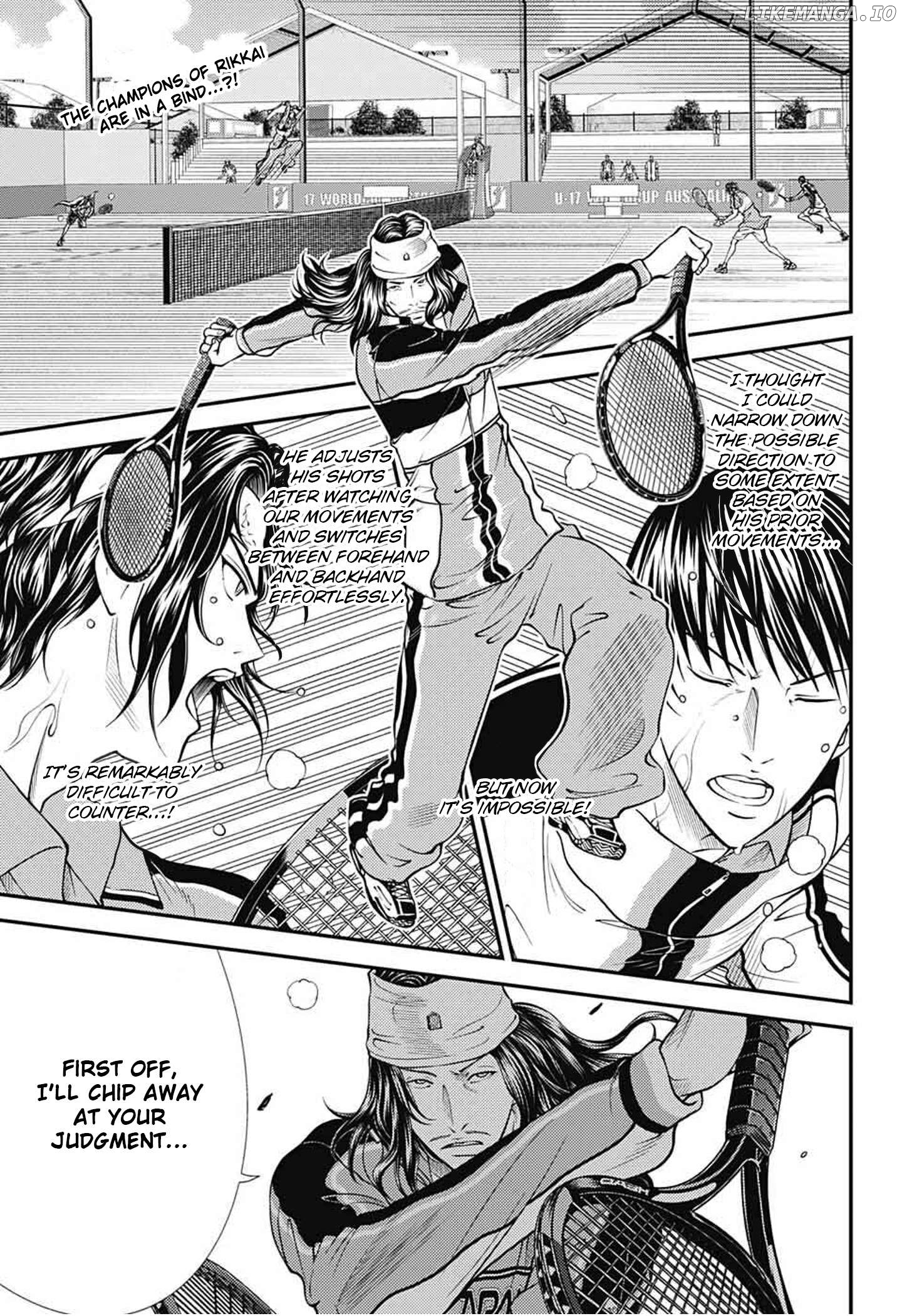 New Prince of Tennis Chapter 369 - page 1