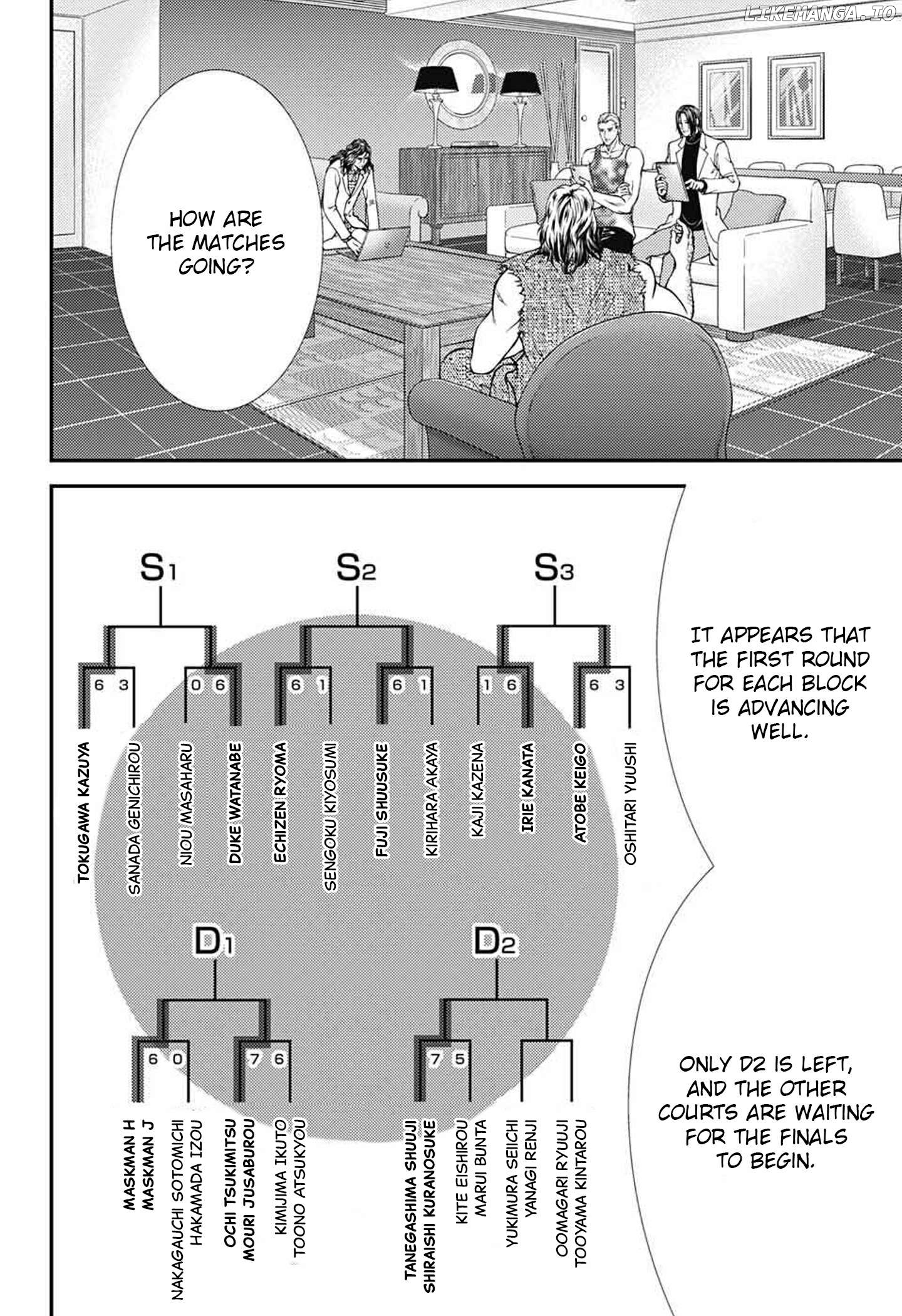 New Prince of Tennis Chapter 369 - page 4