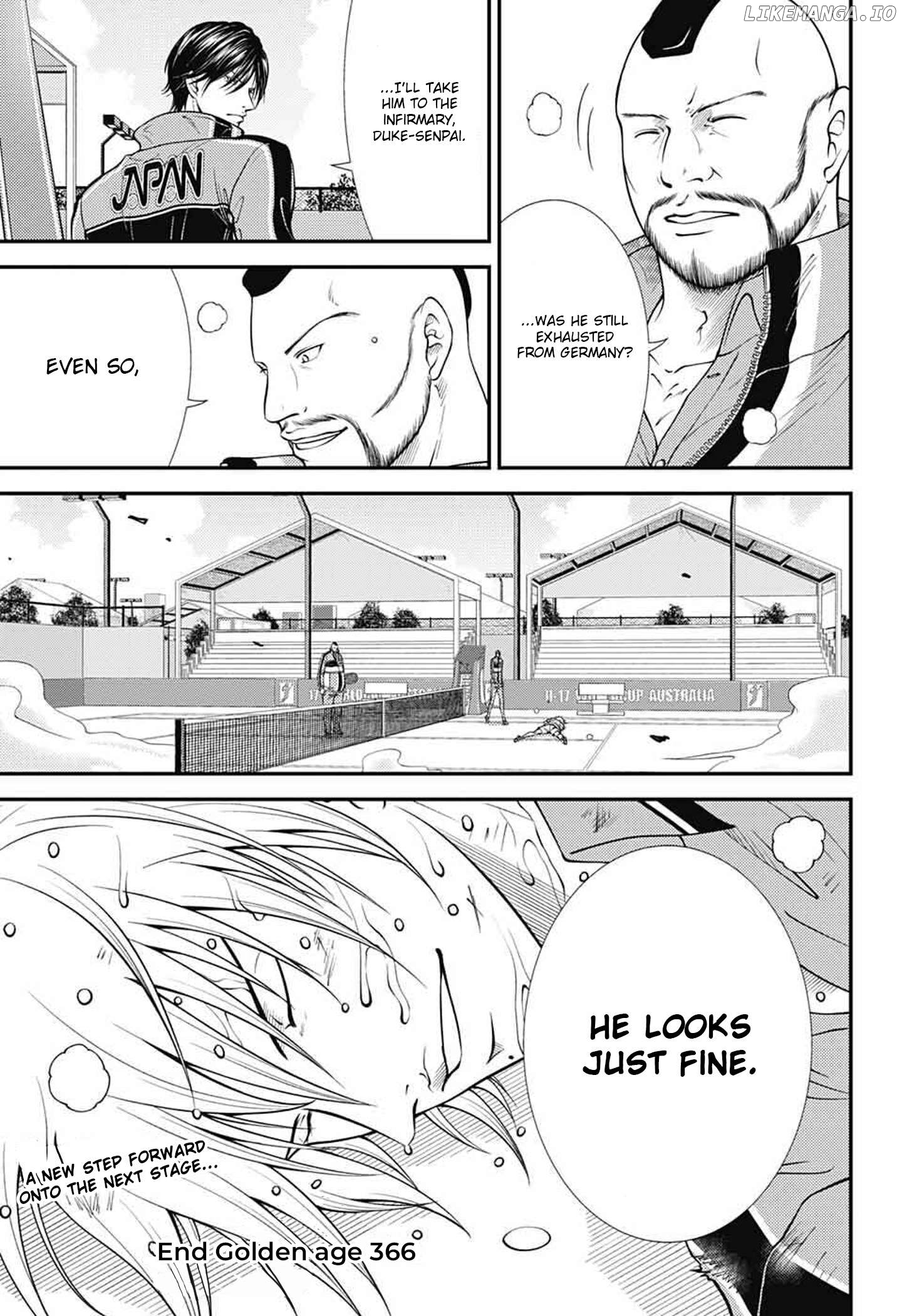 New Prince of Tennis Chapter 366 - page 14