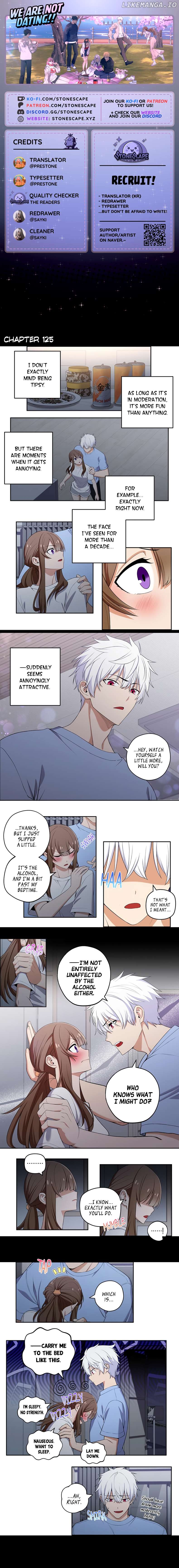 We Are Not Dating!! Chapter 125 - page 1