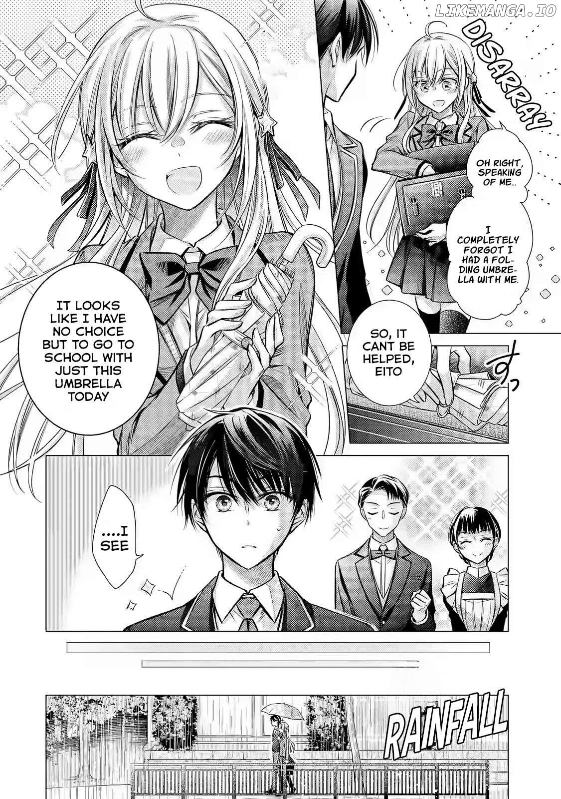 Ore ga Kokuhaku Sarete Kara , Ojou no Yousu ga Okashii Chapter 1.2 - page 8