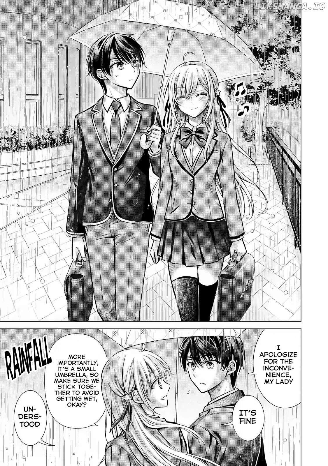 Ore ga Kokuhaku Sarete Kara , Ojou no Yousu ga Okashii Chapter 1.2 - page 9