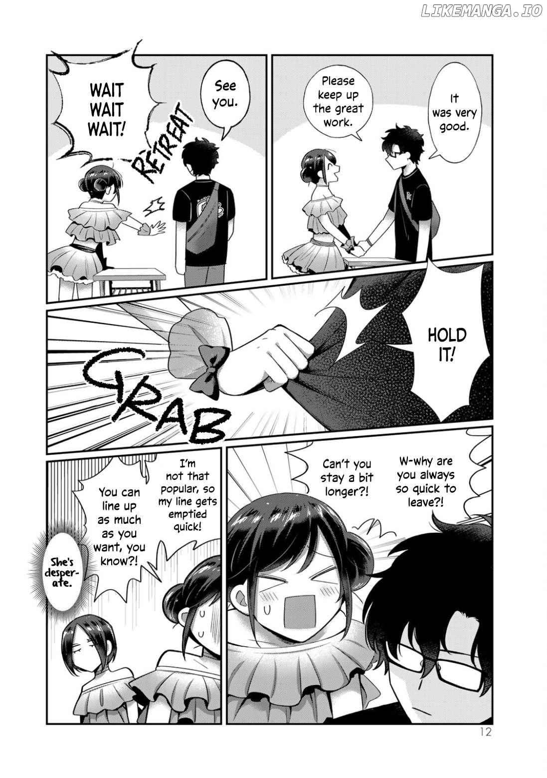 Fan ni Gachikoi Suru Idol to, Idol ni Shiotaiou na Fan. Chapter 1 - page 10