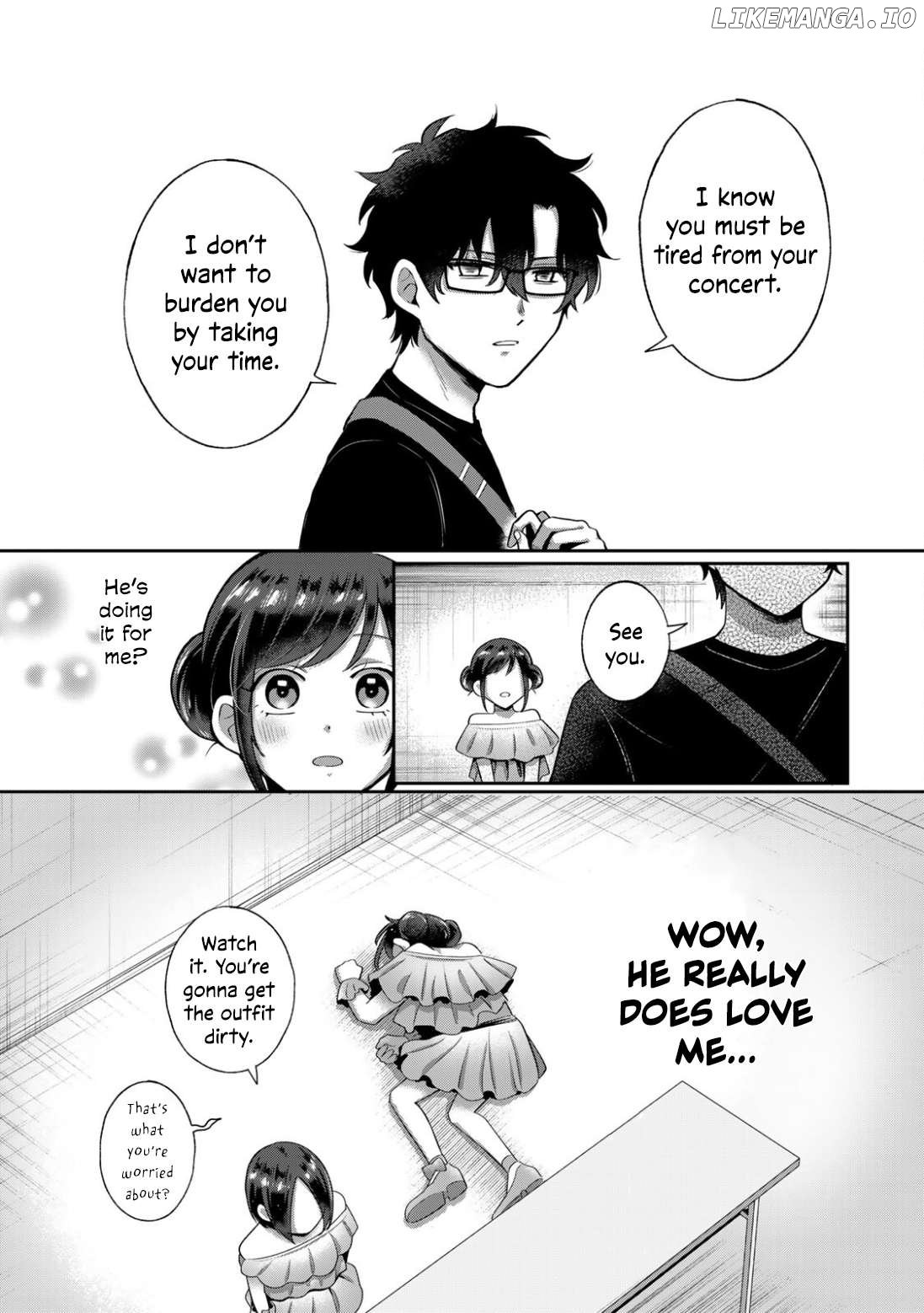 Fan ni Gachikoi Suru Idol to, Idol ni Shiotaiou na Fan. Chapter 1 - page 11