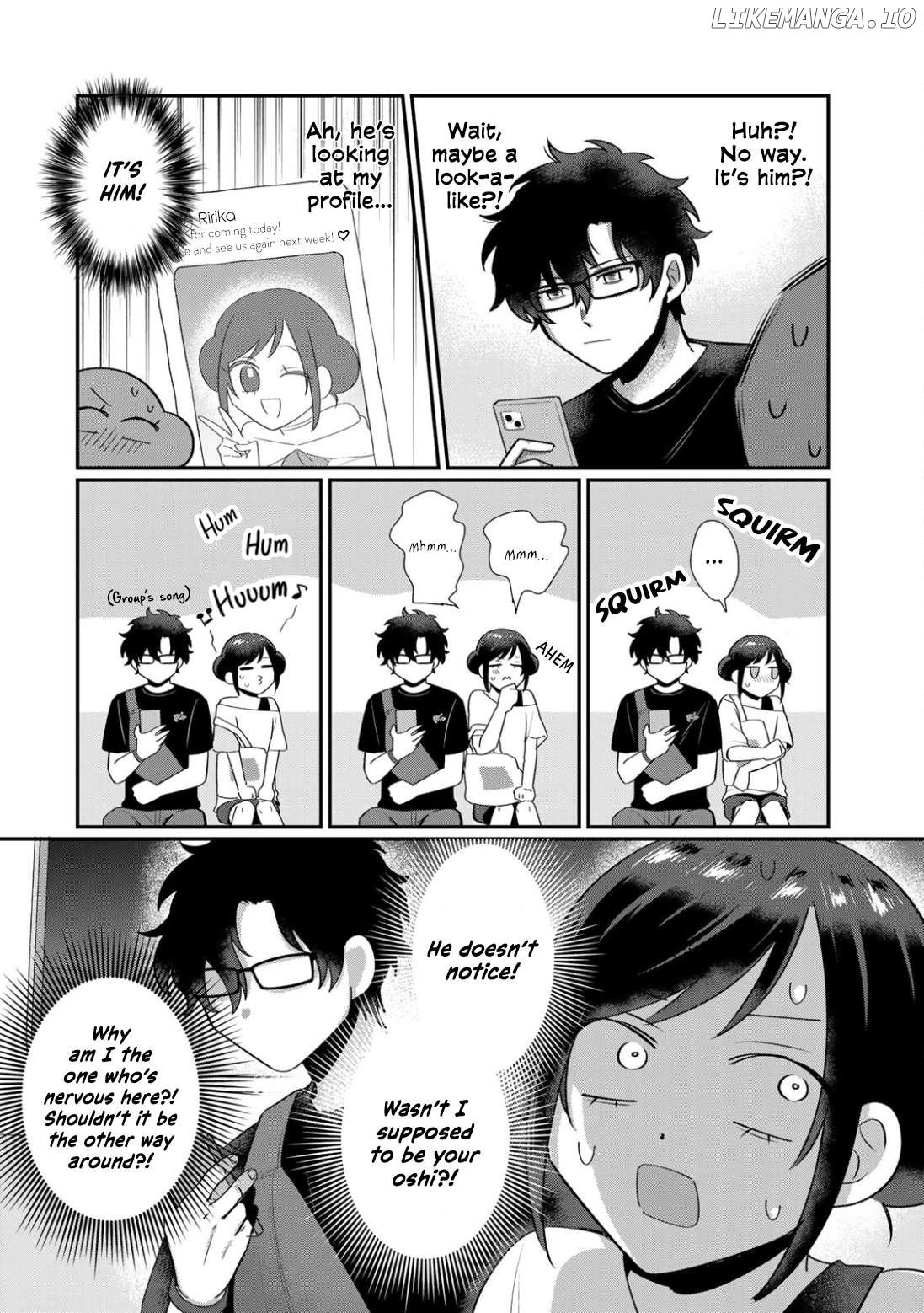 Fan ni Gachikoi Suru Idol to, Idol ni Shiotaiou na Fan. Chapter 1 - page 16