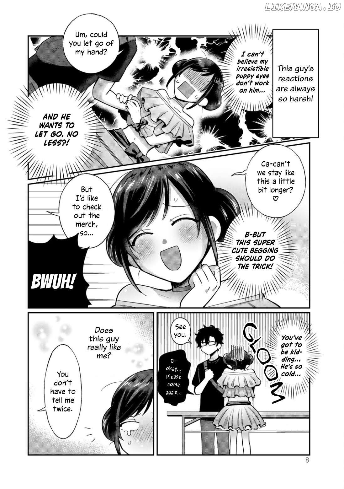 Fan ni Gachikoi Suru Idol to, Idol ni Shiotaiou na Fan. Chapter 1 - page 6