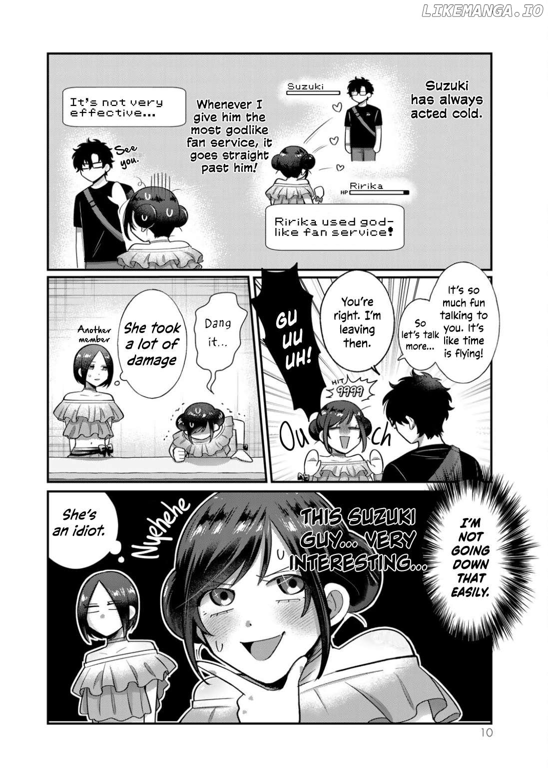 Fan ni Gachikoi Suru Idol to, Idol ni Shiotaiou na Fan. Chapter 1 - page 8