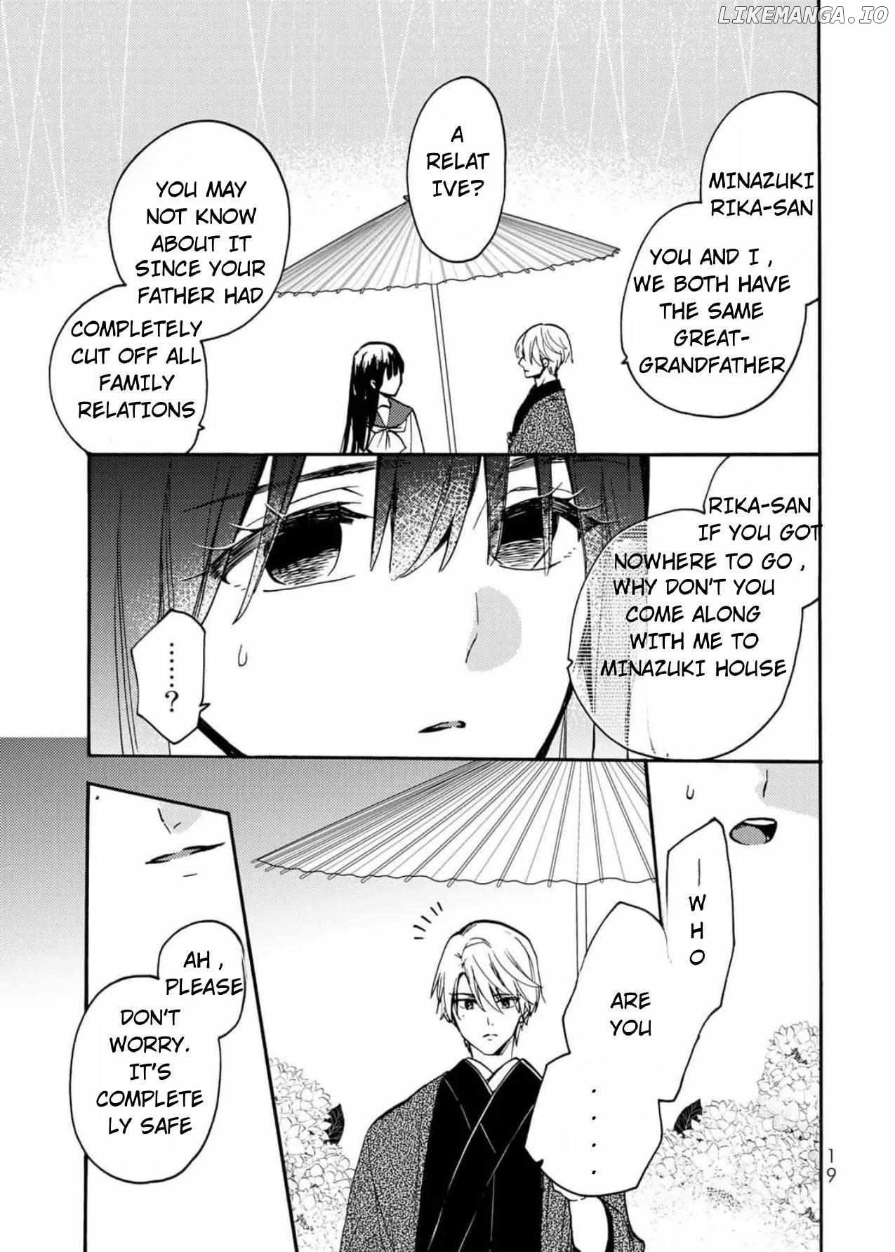 The Minazuki family's fiance - On my 16th birthday, the head of the main family came to pick me up Chapter 1 - page 17