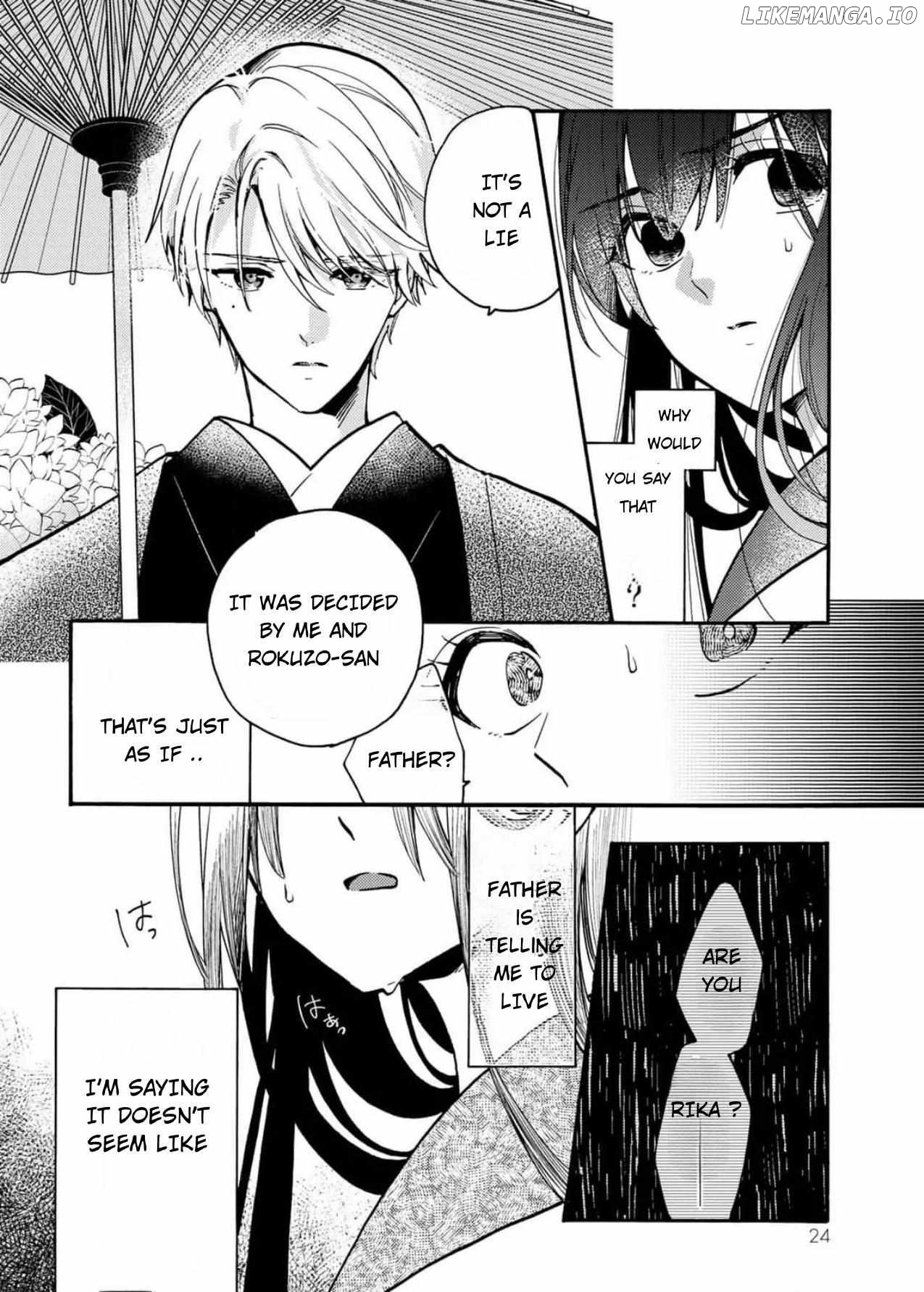 The Minazuki family's fiance - On my 16th birthday, the head of the main family came to pick me up Chapter 1 - page 22