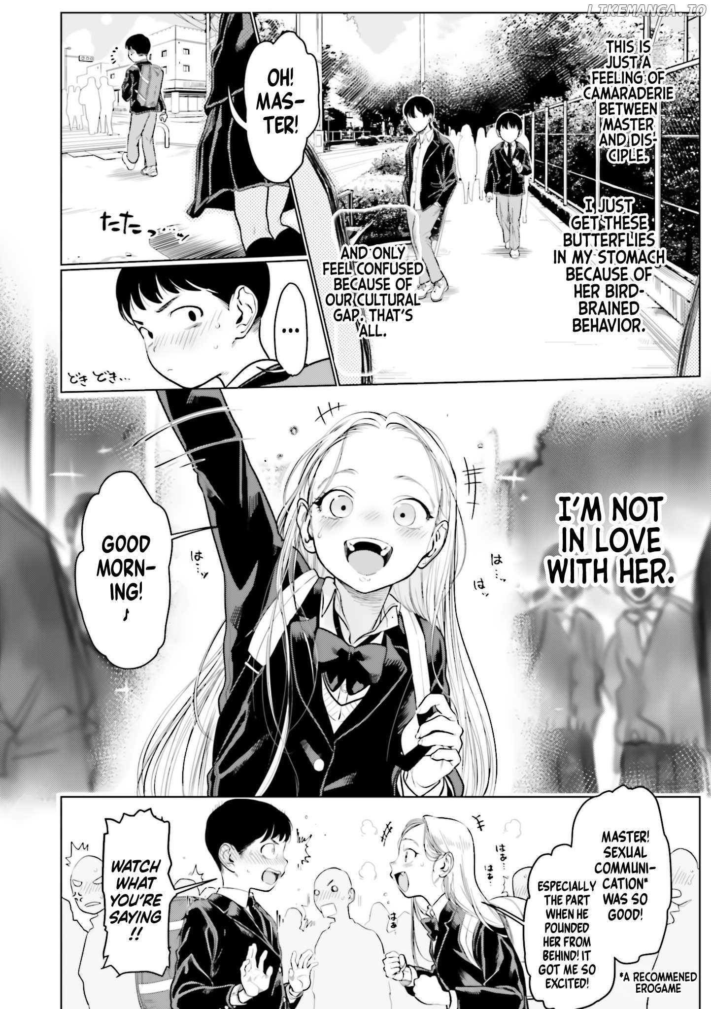 JC Sasha and Her Otaku Classmate Chapter 21.5 - page 4