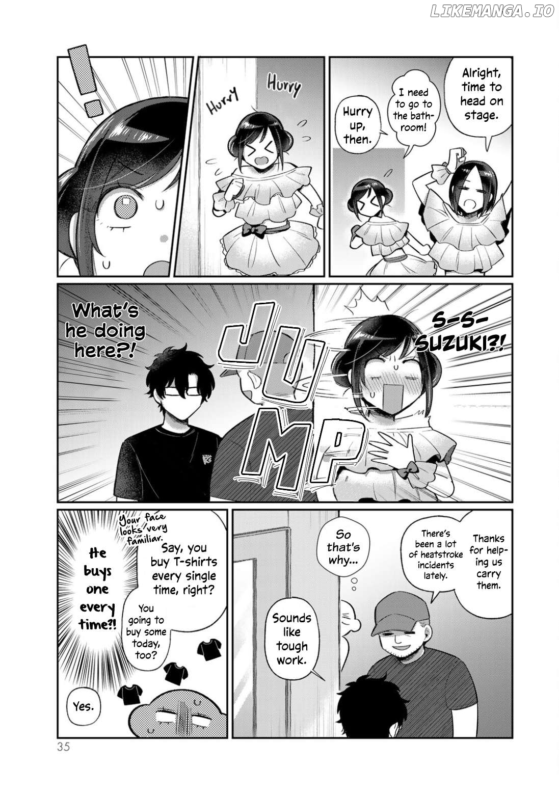 Fan ni Gachikoi Suru Idol to, Idol ni Shiotaiou na Fan. Chapter 2 - page 11