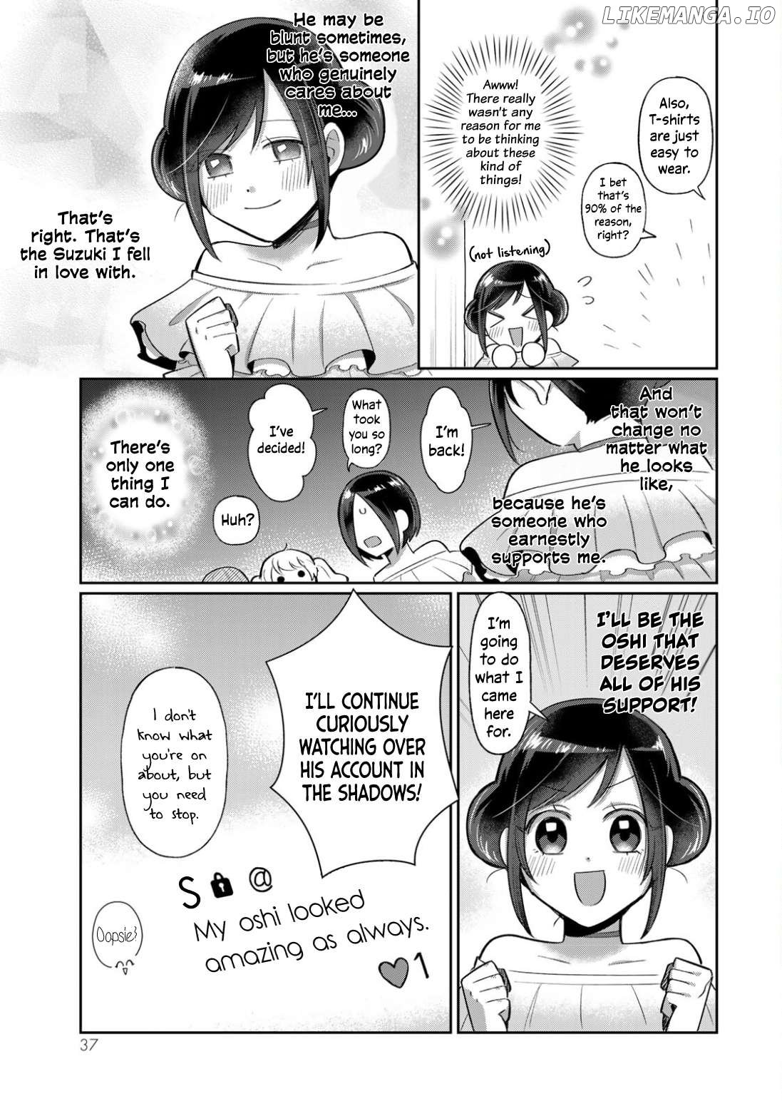 Fan ni Gachikoi Suru Idol to, Idol ni Shiotaiou na Fan. Chapter 2 - page 13