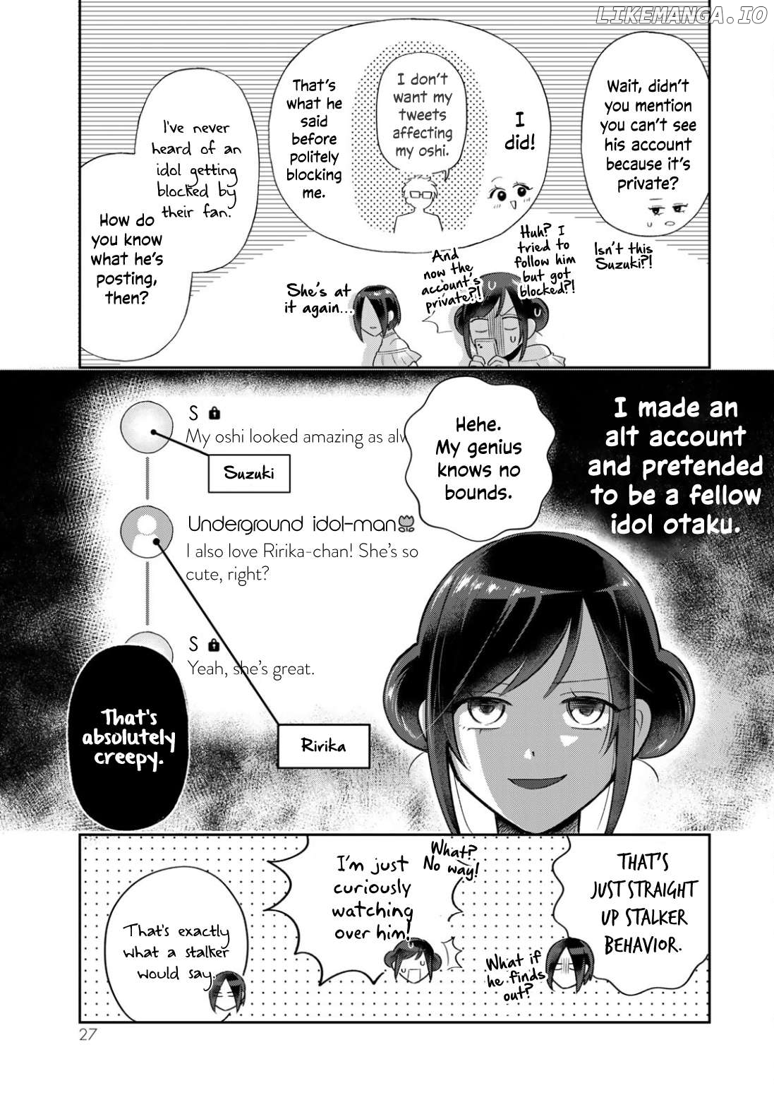 Fan ni Gachikoi Suru Idol to, Idol ni Shiotaiou na Fan. Chapter 2 - page 3