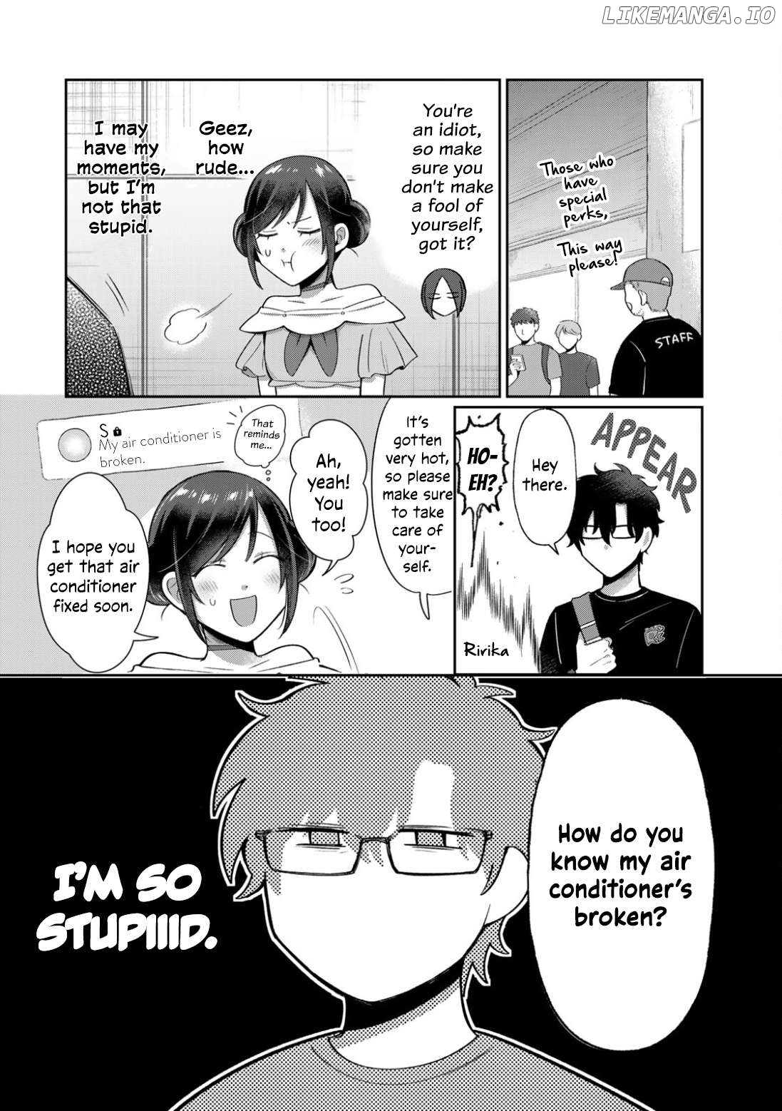 Fan ni Gachikoi Suru Idol to, Idol ni Shiotaiou na Fan. Chapter 2 - page 4